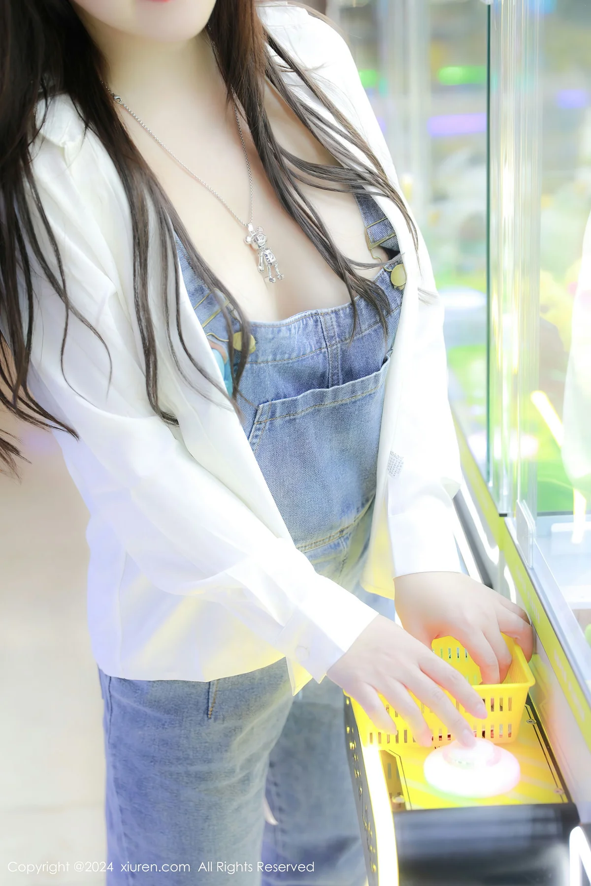 XiuRen 秀人 No.8087  小薯条nienie 电玩店场景拍摄性感写真11 - 5