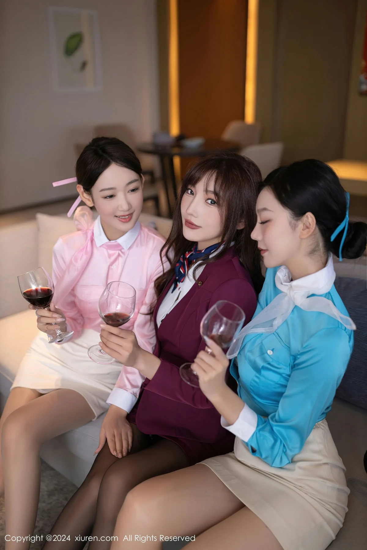 XiuRen 秀人 No.8088  陆萱萱、安然anran和唐安琪模特合集写真111 - 8