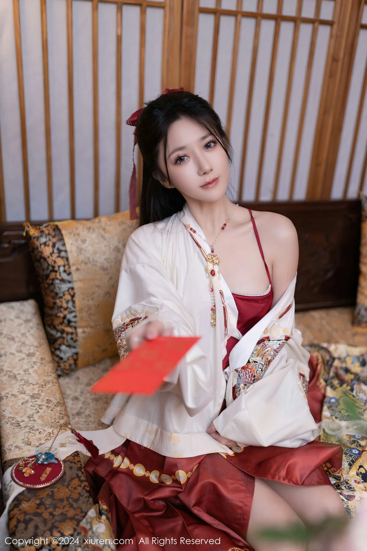 XiuRen 秀人 No.8095  鱼子酱Fish 贺新春主题性感写真11 - 10