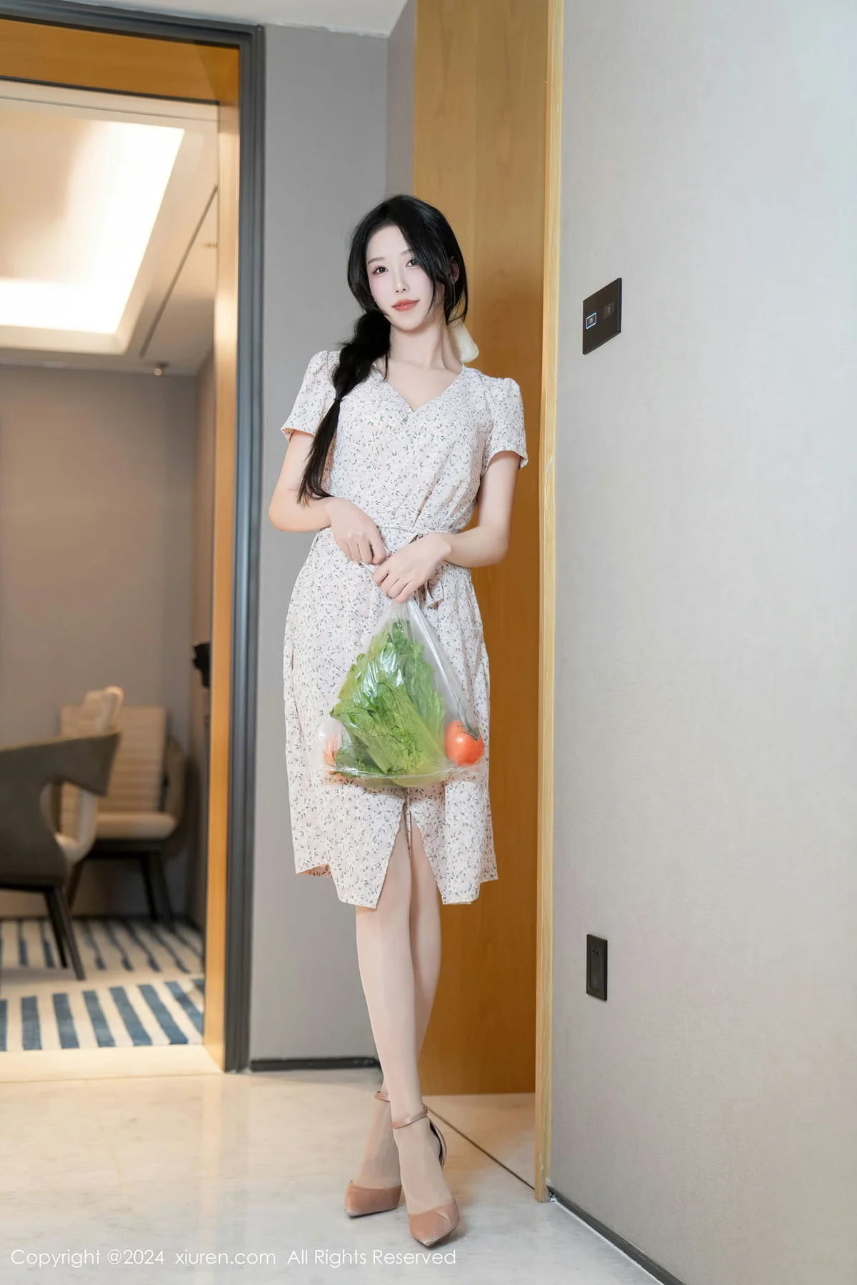 XiuRen 秀人 No.8130  利世 家政服务主题性感写真11 - 1