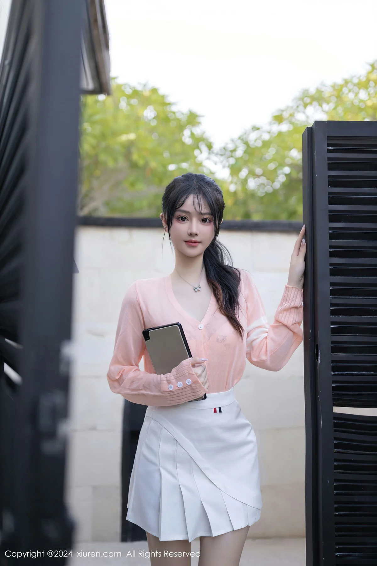 XiuRen 秀人 No.8138  幼幼 粉色上衣性感写真111 - 4