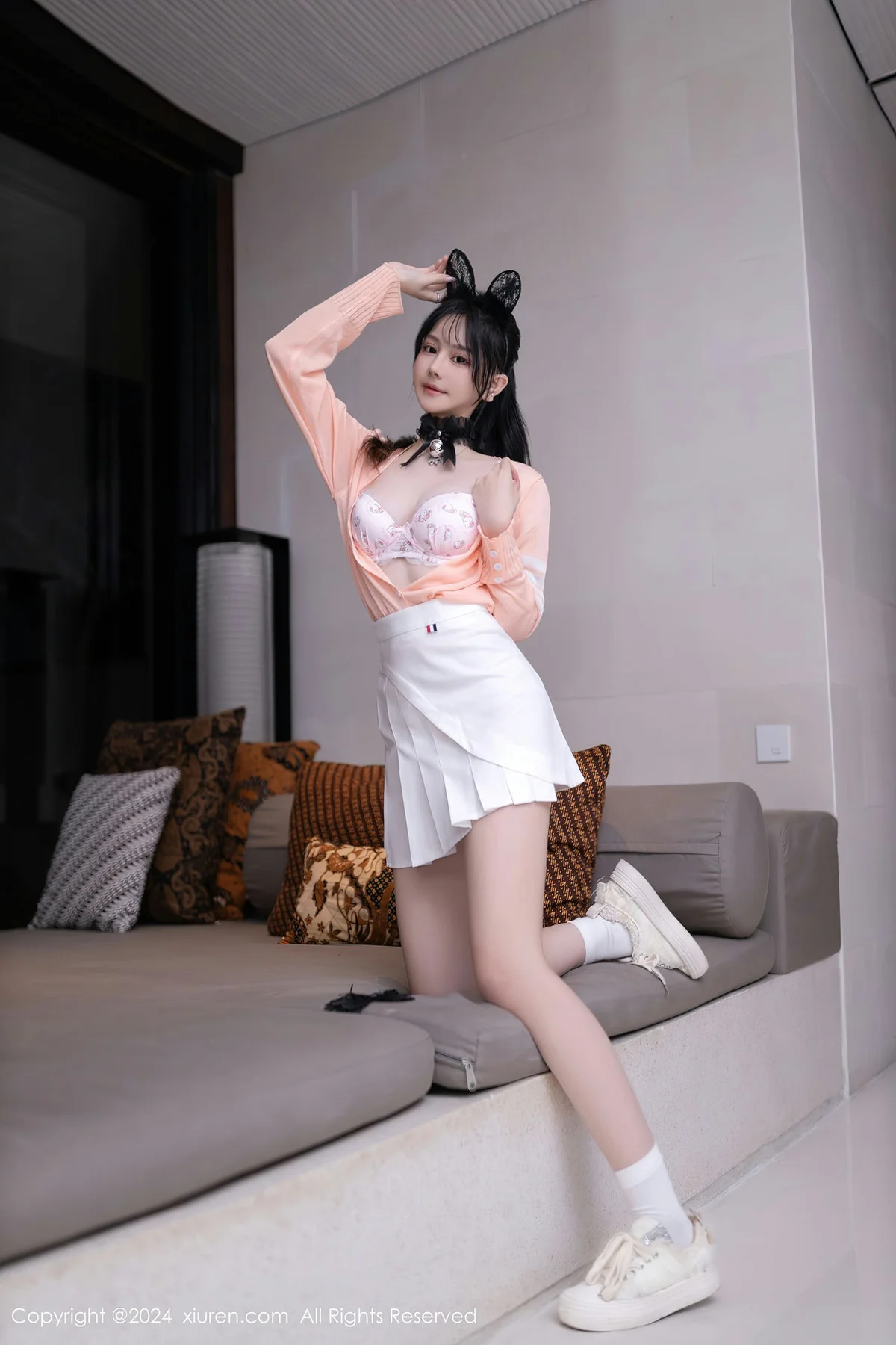 XiuRen 秀人 No.8138  幼幼 粉色上衣性感写真111 - 6