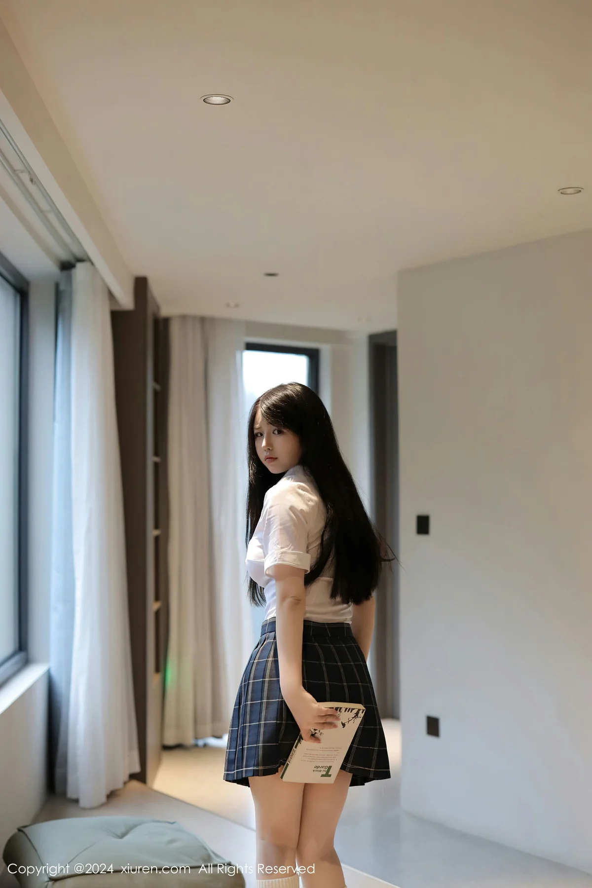 XiuRen 秀人 No.8173  陈小花 JK制服主题拍摄性感写真111 - 8