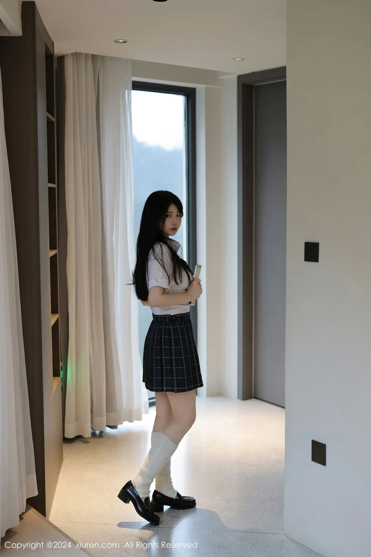 XiuRen 秀人 No.8173  陈小花 JK制服主题拍摄性感写真111 - 1