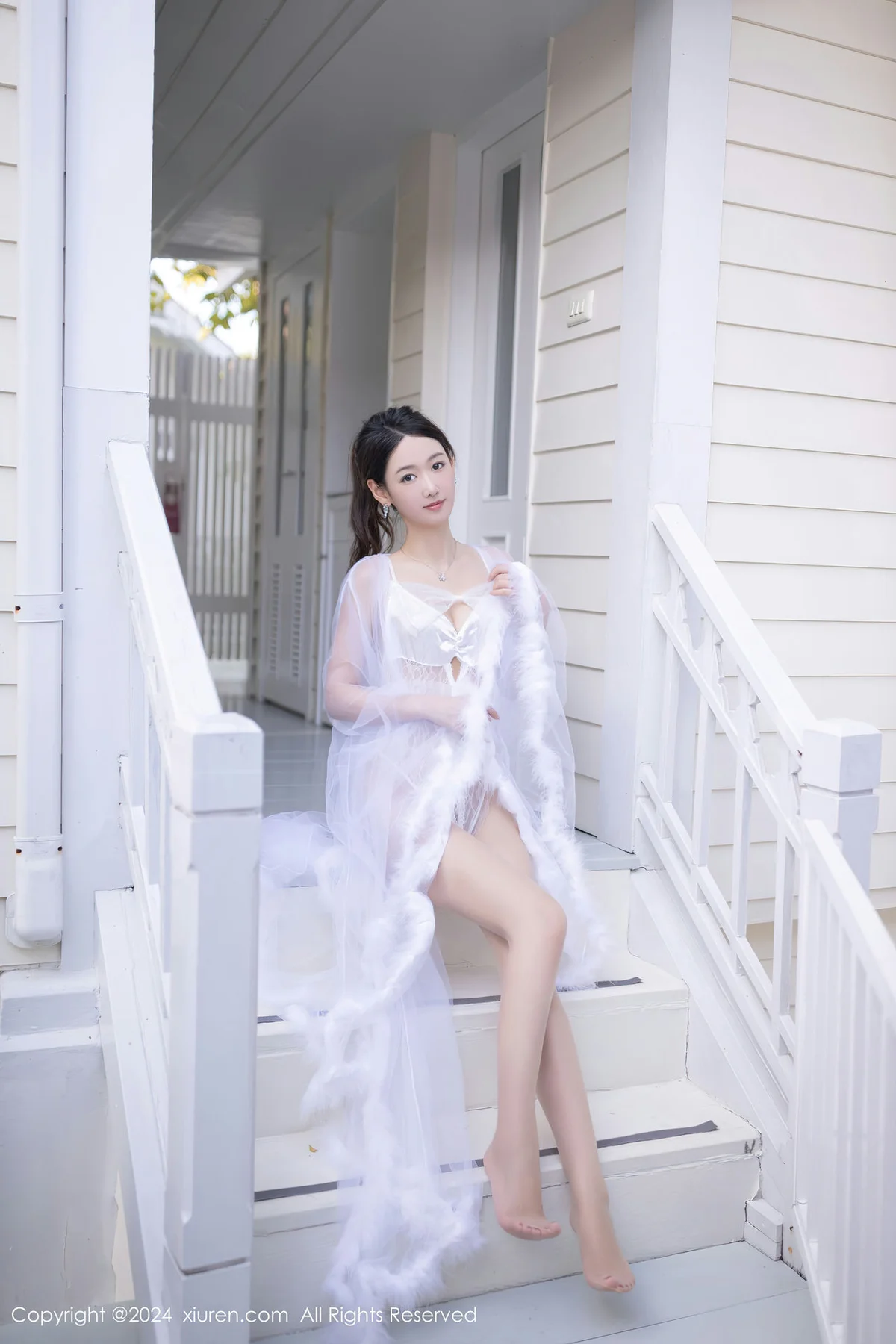 XiuRen 秀人 No.8174  唐安琪 白色丝袜泰国旅拍111 - 6