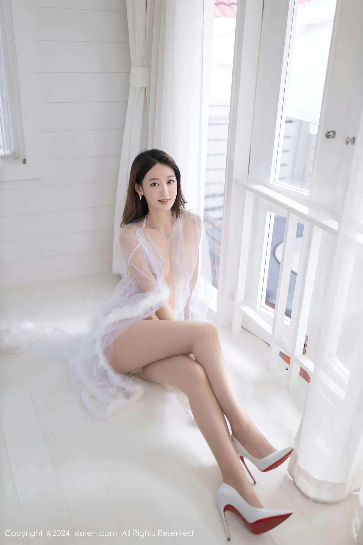 XiuRen 秀人 No.8174  唐安琪 白色丝袜泰国旅拍111 - 8