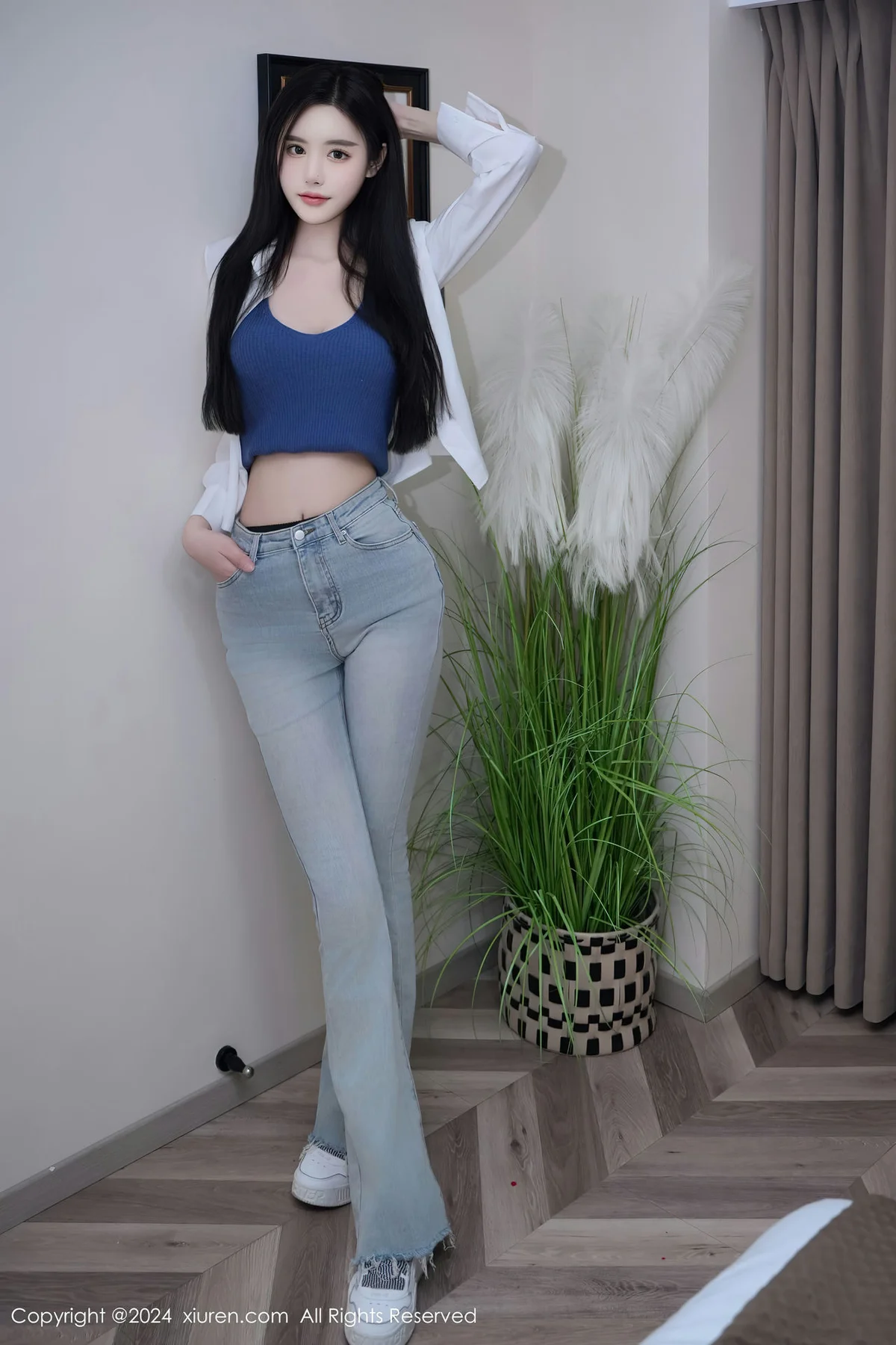 XiuRen 秀人 No.8186  晚苏susu 白衬衣性感写真111 - 6