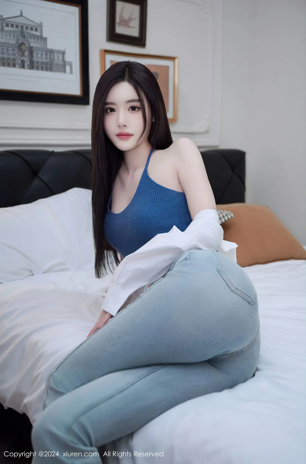 XiuRen 秀人 No.8186  晚苏susu 白衬衣性感写真111 - 1