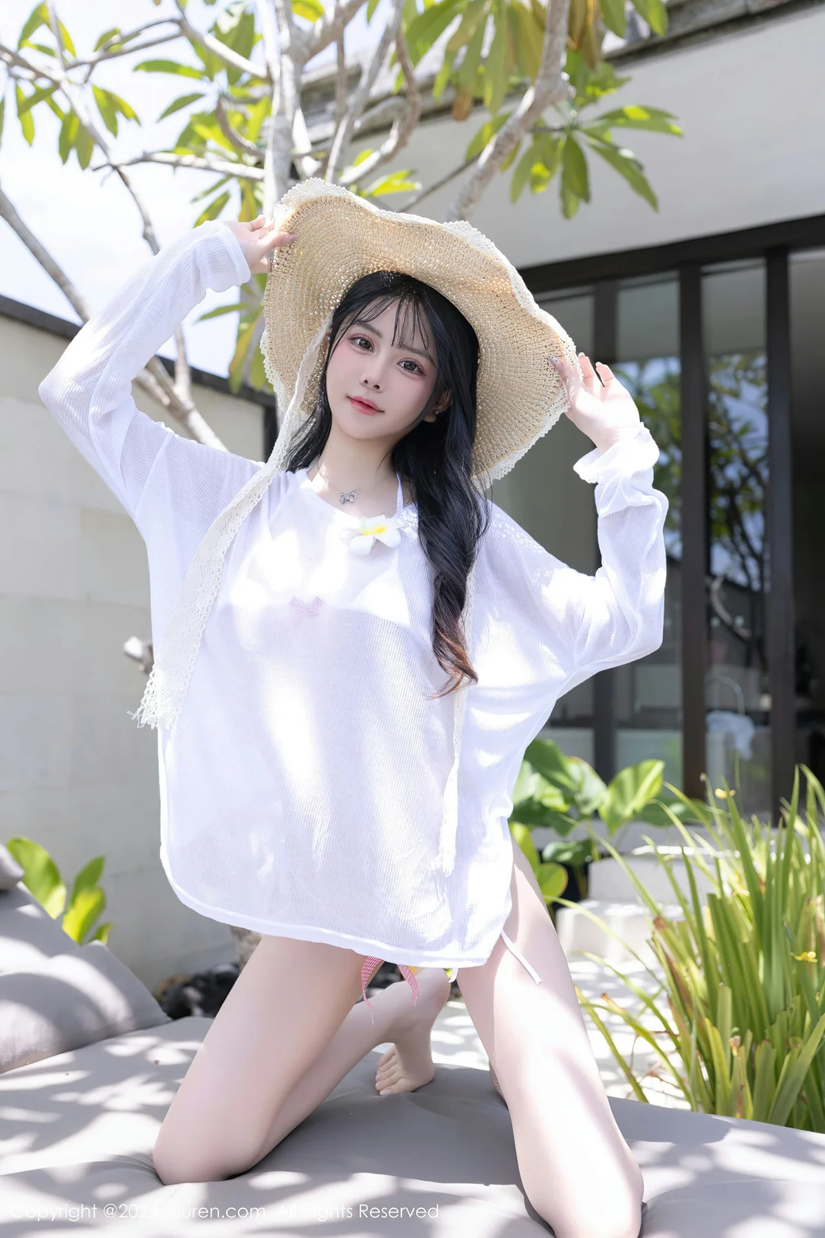 XiuRen 秀人 No.8203  幼幼 白色泳装泰国旅拍111 - 2