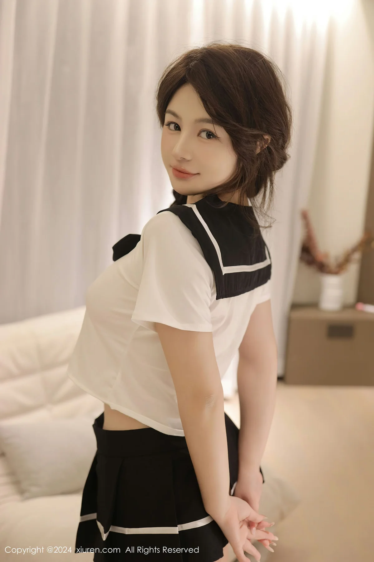 XiuRen 秀人 No.8229  沈思怡 性感学生装性感写真11 - 5