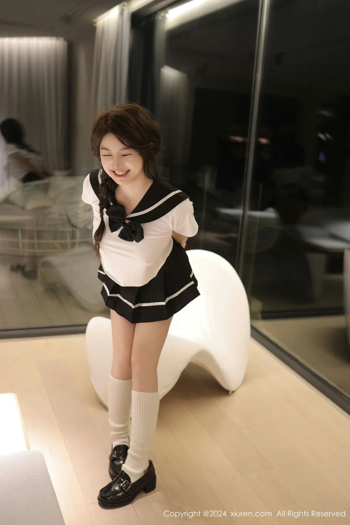 XiuRen 秀人 No.8229  沈思怡 性感学生装性感写真11 - 10