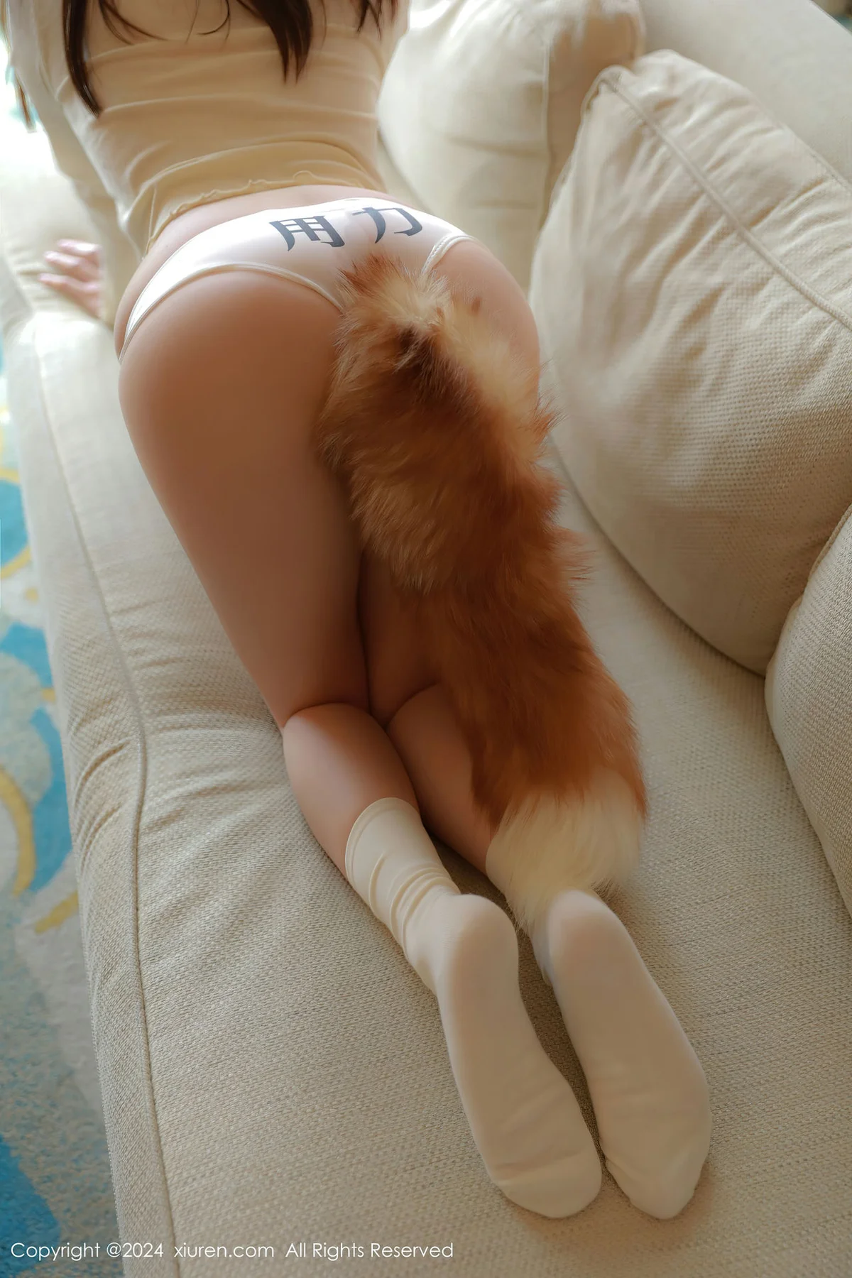 XiuRen 秀人 No.8243  豆瓣酱 淡黄色服饰澳门旅拍1 - 6