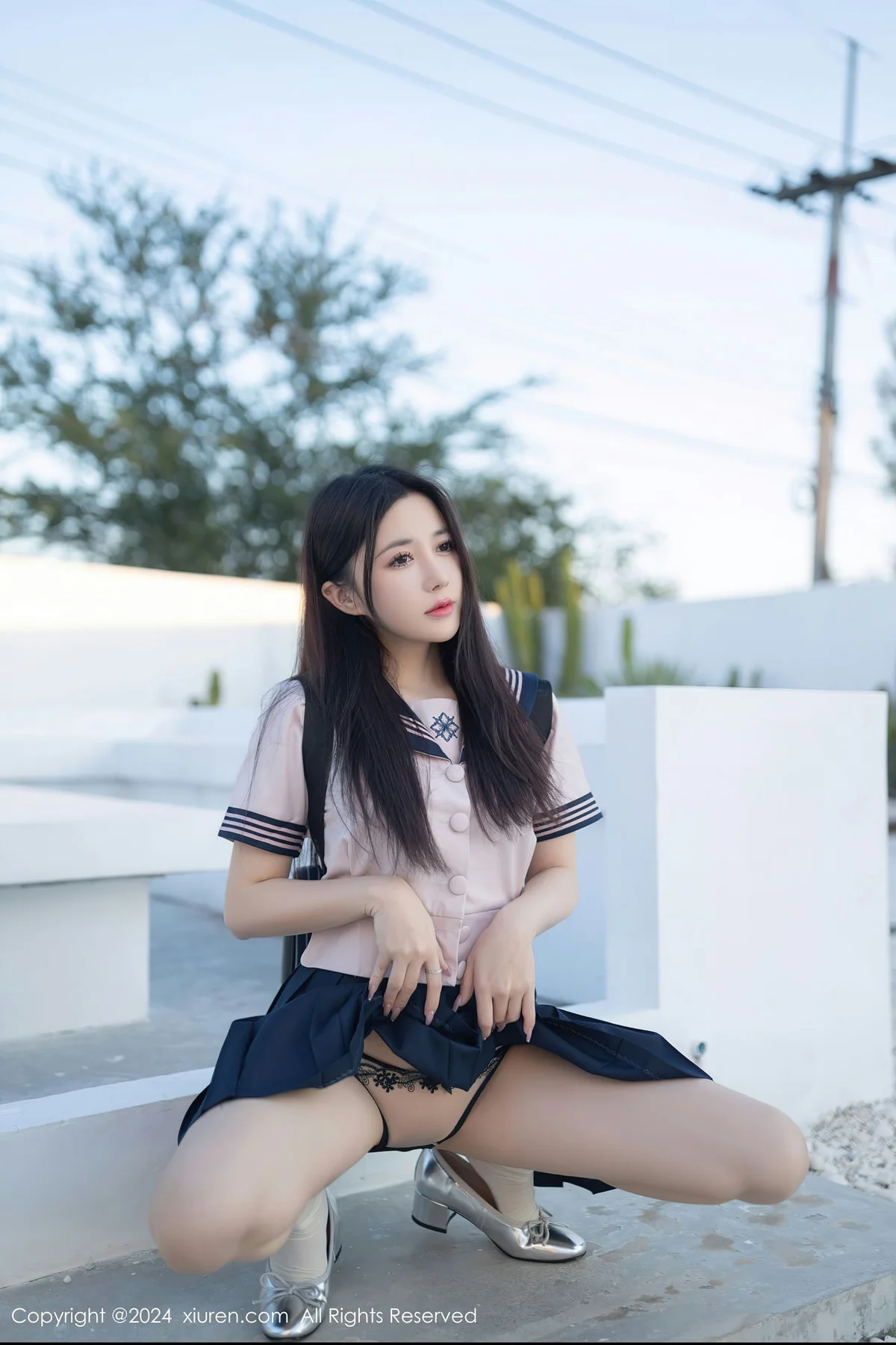 XiuRen 秀人 No.8244  鱼子酱Fish 性感JK制服泰国旅拍11 - 10