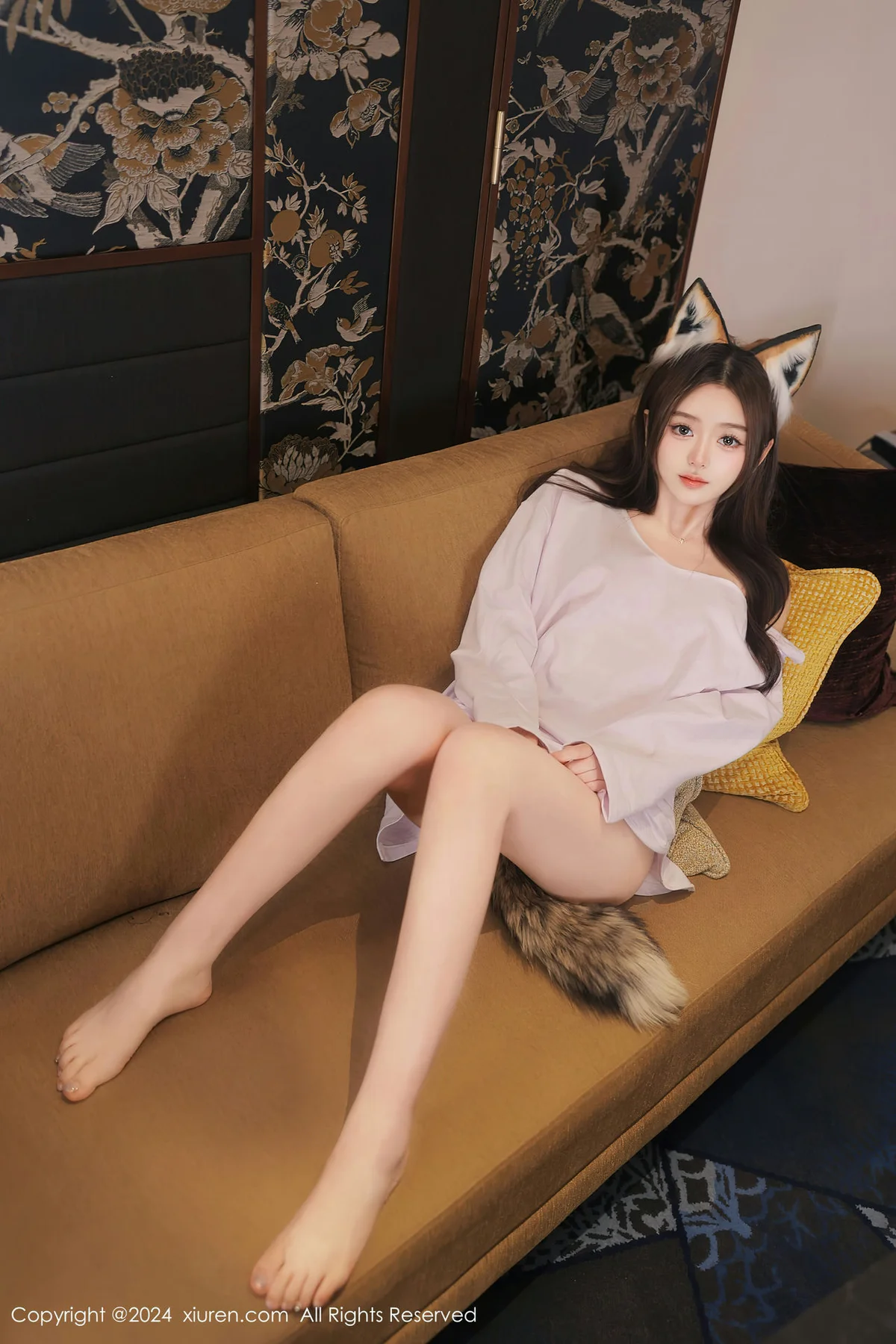 XiuRen 秀人 No.8245  媃柔 白色上衣性感写真1 - 8