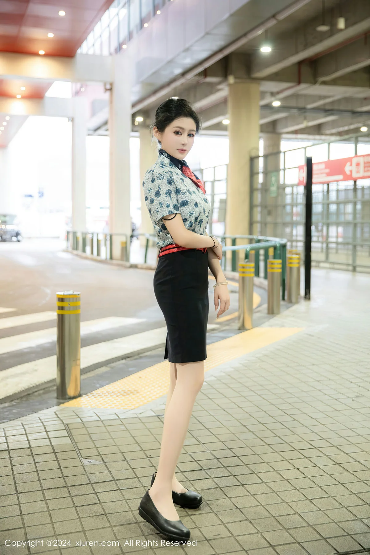 XiuRen 秀人 No.8248  林幼一 空姐制服澳门旅拍1 - 1