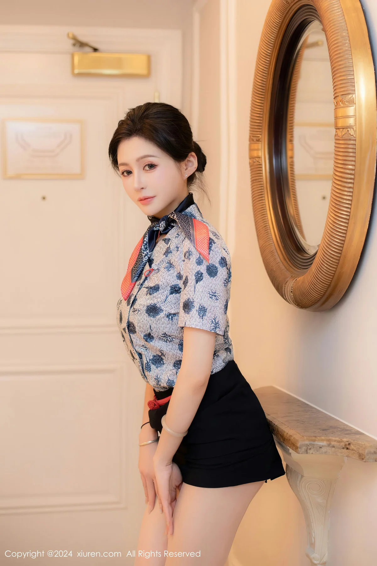 XiuRen 秀人 No.8248  林幼一 空姐制服澳门旅拍1 - 7