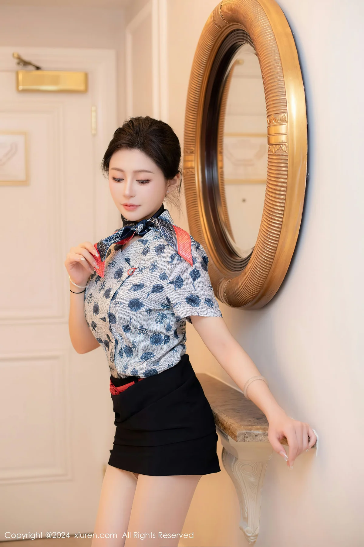 XiuRen 秀人 No.8248  林幼一 空姐制服澳门旅拍1 - 9