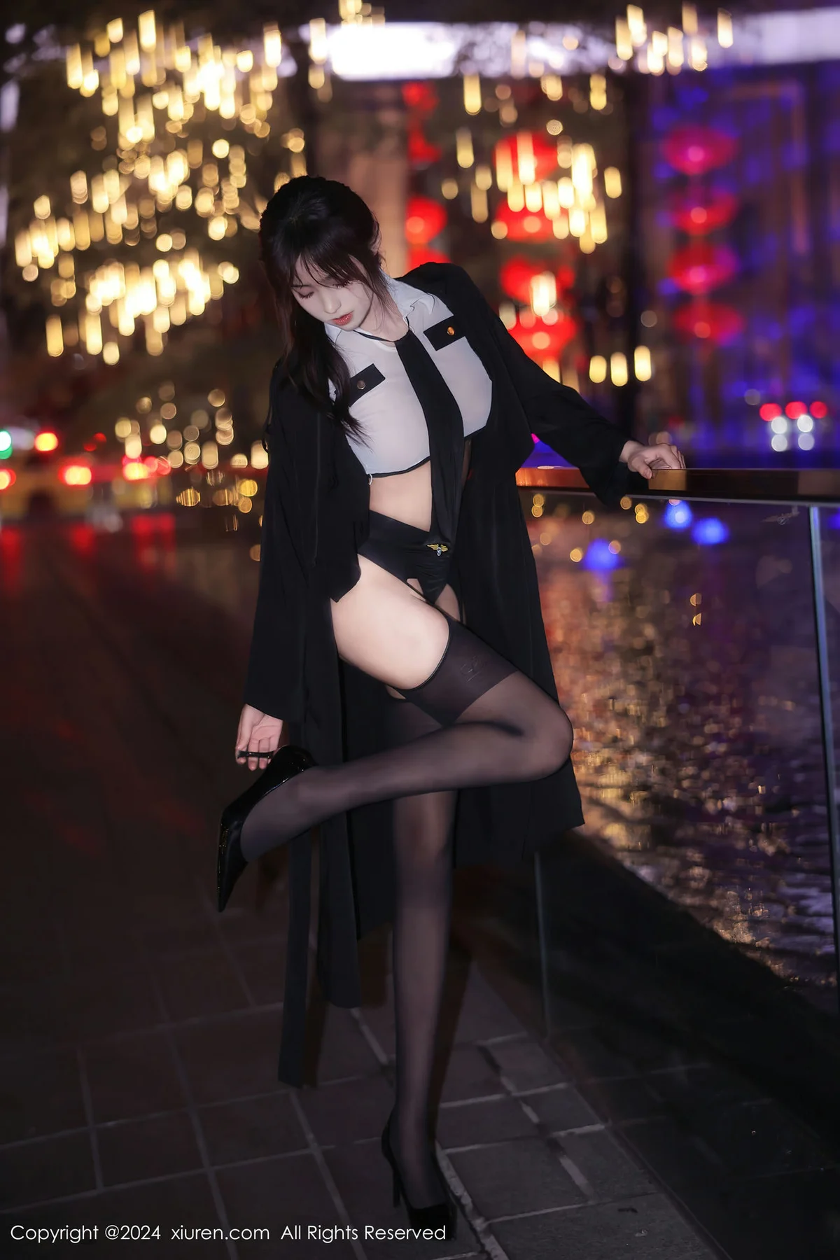 XiuRen 秀人 No.8265  王心悦首套写真 制服诱惑11 - 2