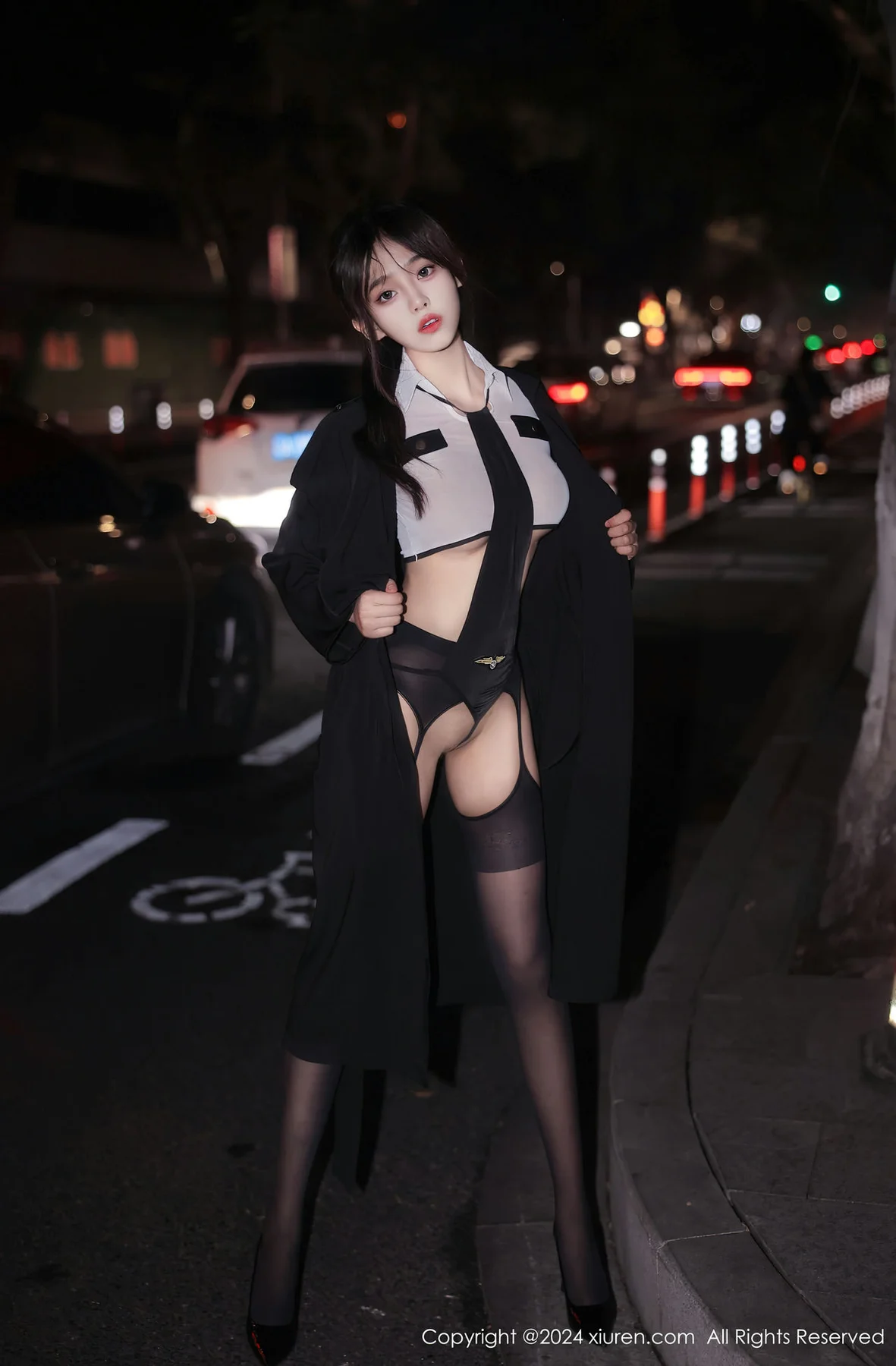 XiuRen 秀人 No.8265  王心悦首套写真 制服诱惑11 - 7