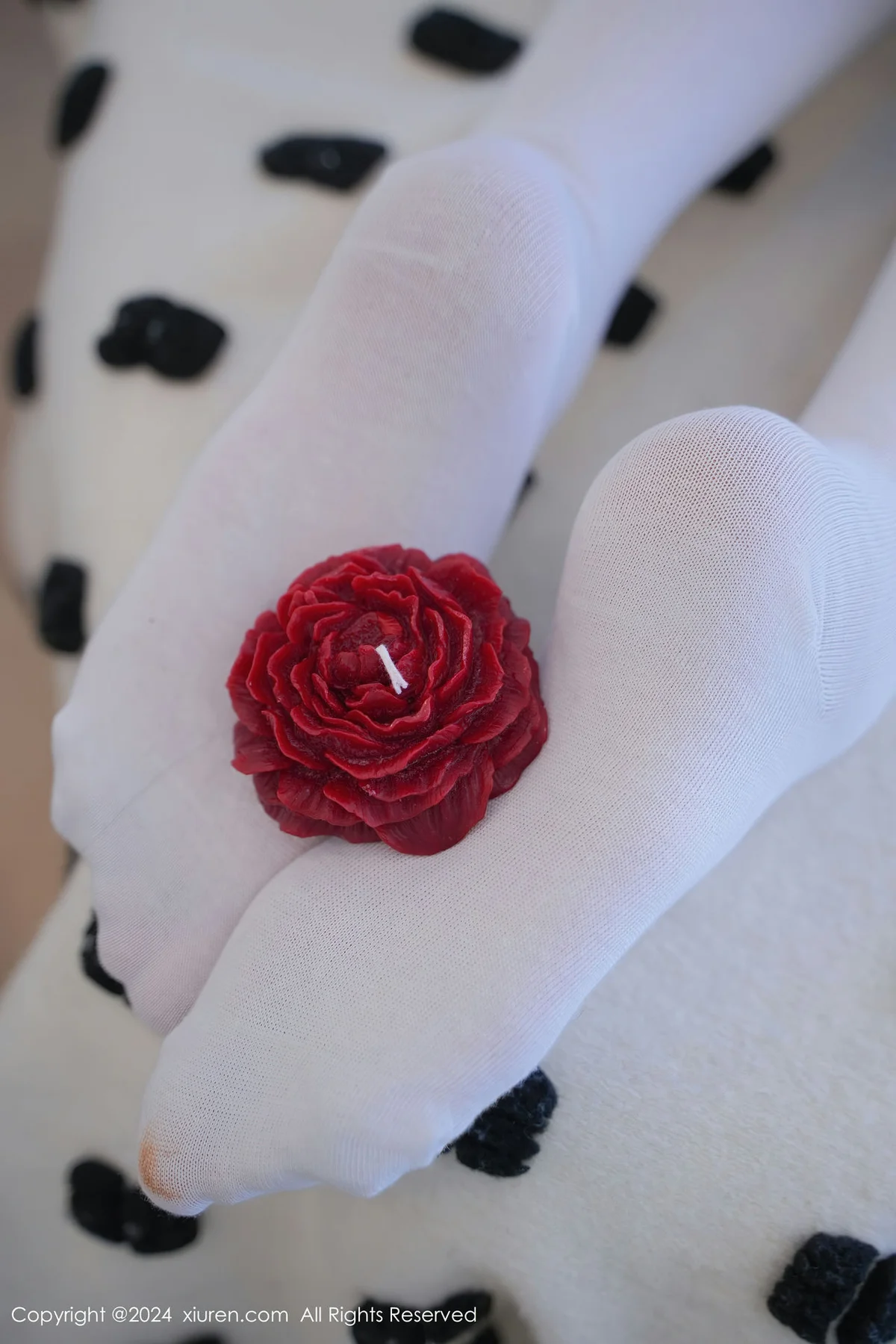 XiuRen 秀人 No.8268  晚苏susu 白色长筒袜性感写真11 - 4
