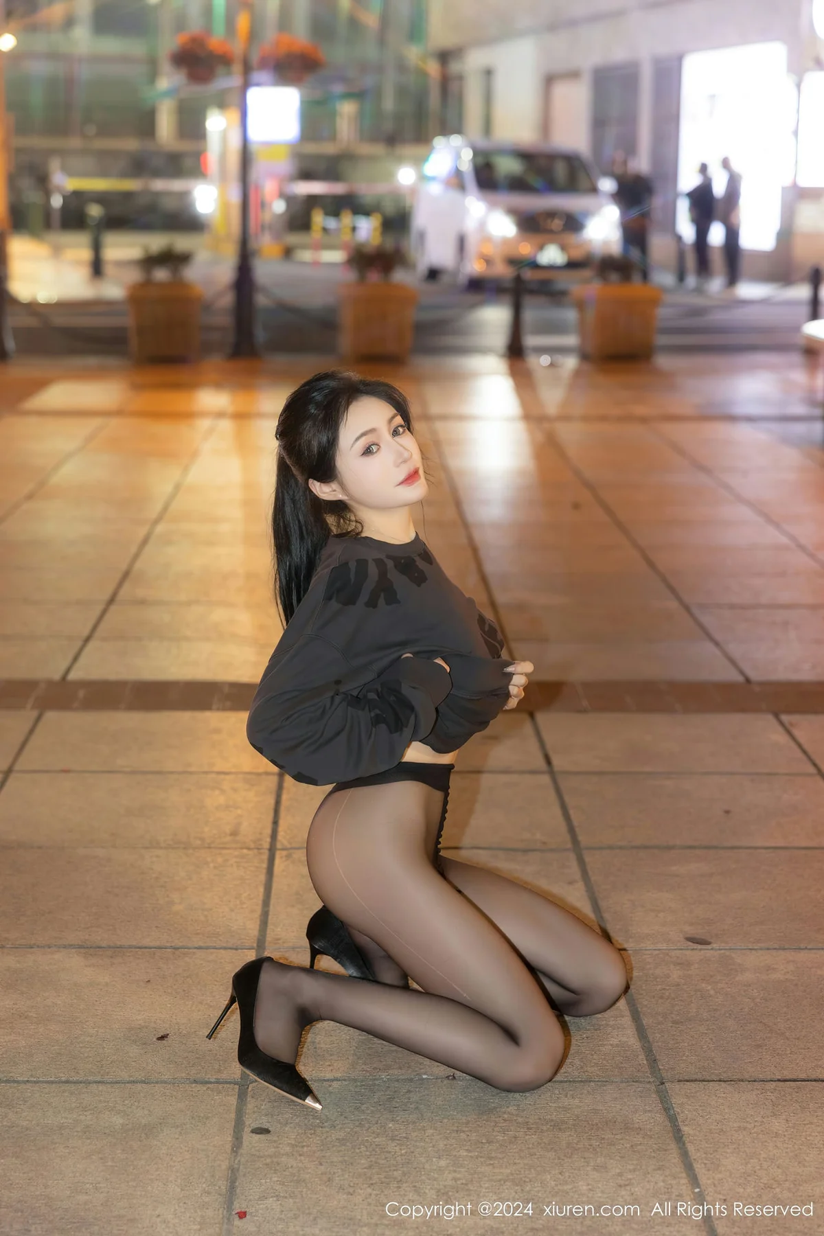 XiuRen 秀人 No.8285  林幼一 灰色卫衣澳门旅拍22 - 4