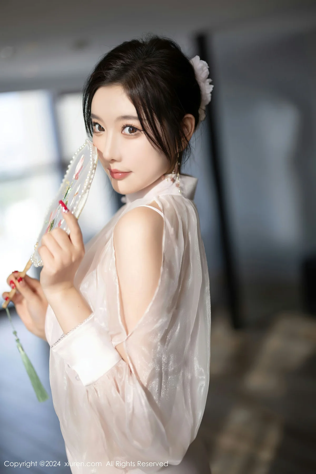 XiuRen 秀人 No.8294 杨晨晨Yome 浅粉色情趣内衣性感写真2 - 5