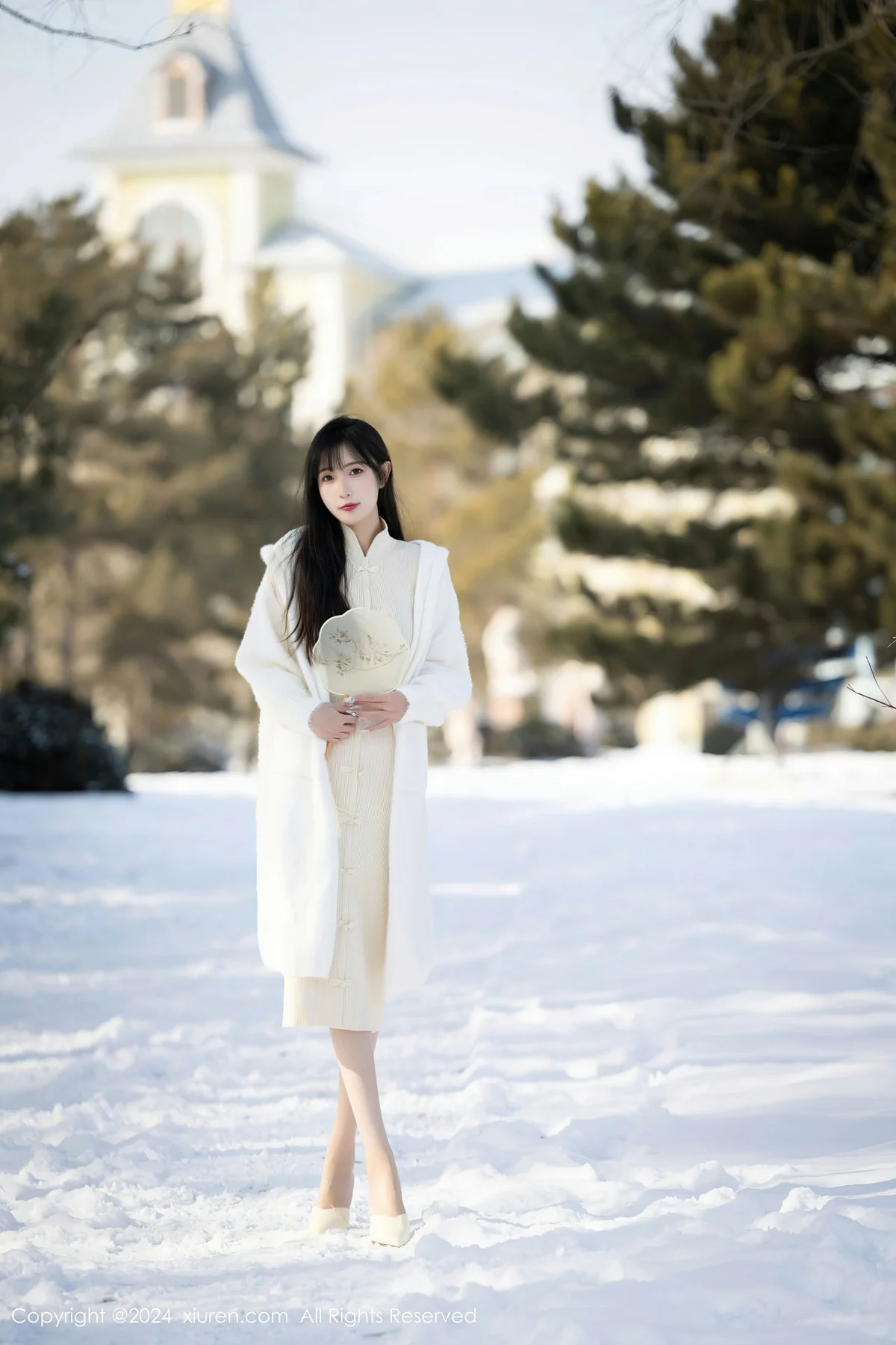 XiuRen 秀人 No.8307  林星阑 迷离的丝足哈尔滨旅拍11 - 1