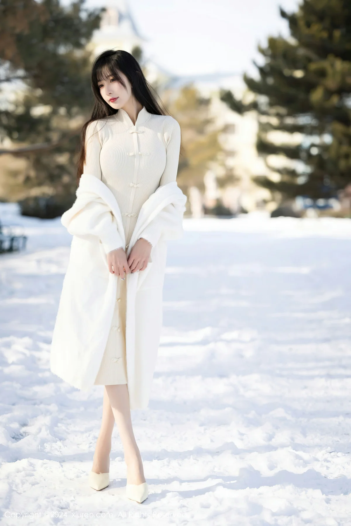 XiuRen 秀人 No.8307  林星阑 迷离的丝足哈尔滨旅拍11 - 2