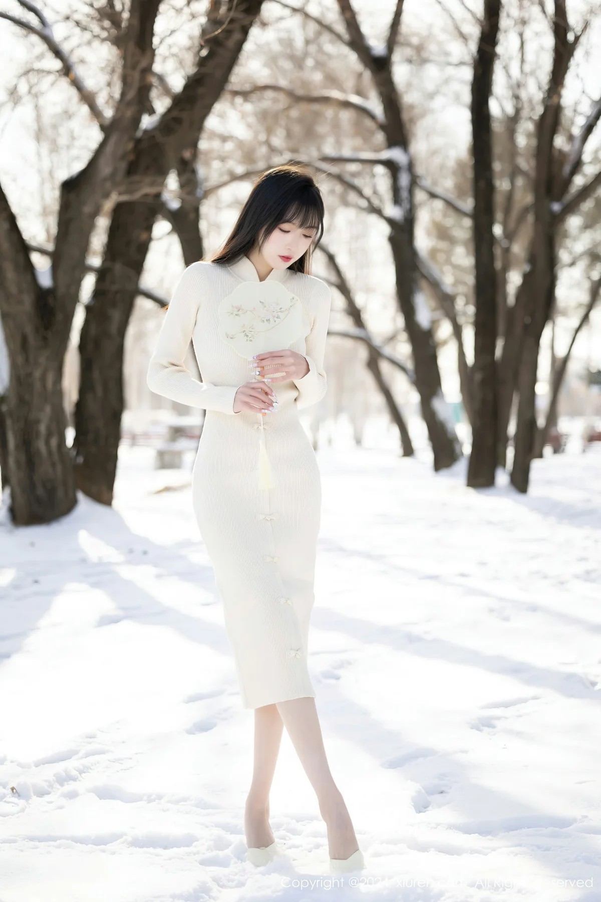 XiuRen 秀人 No.8307  林星阑 迷离的丝足哈尔滨旅拍11 - 4