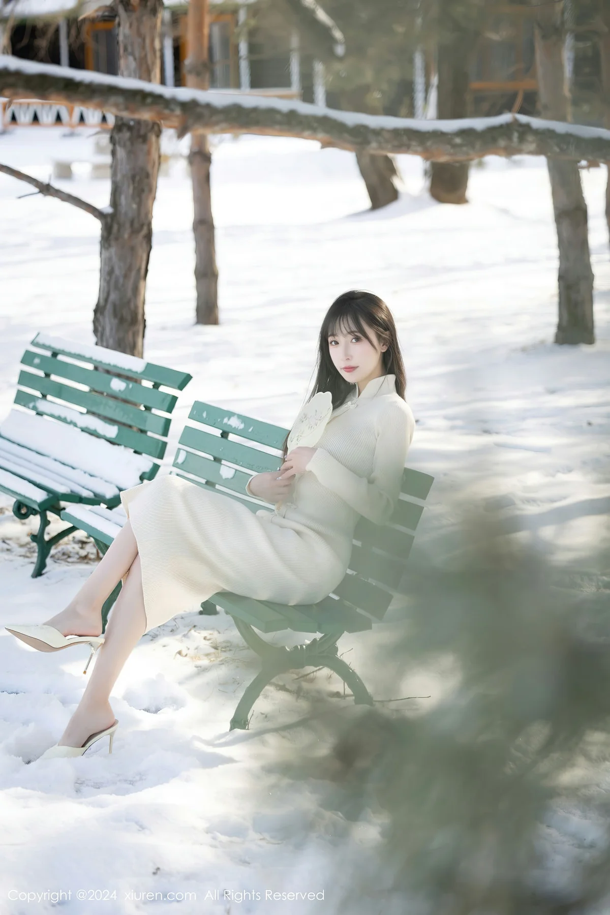 XiuRen 秀人 No.8307  林星阑 迷离的丝足哈尔滨旅拍11 - 5