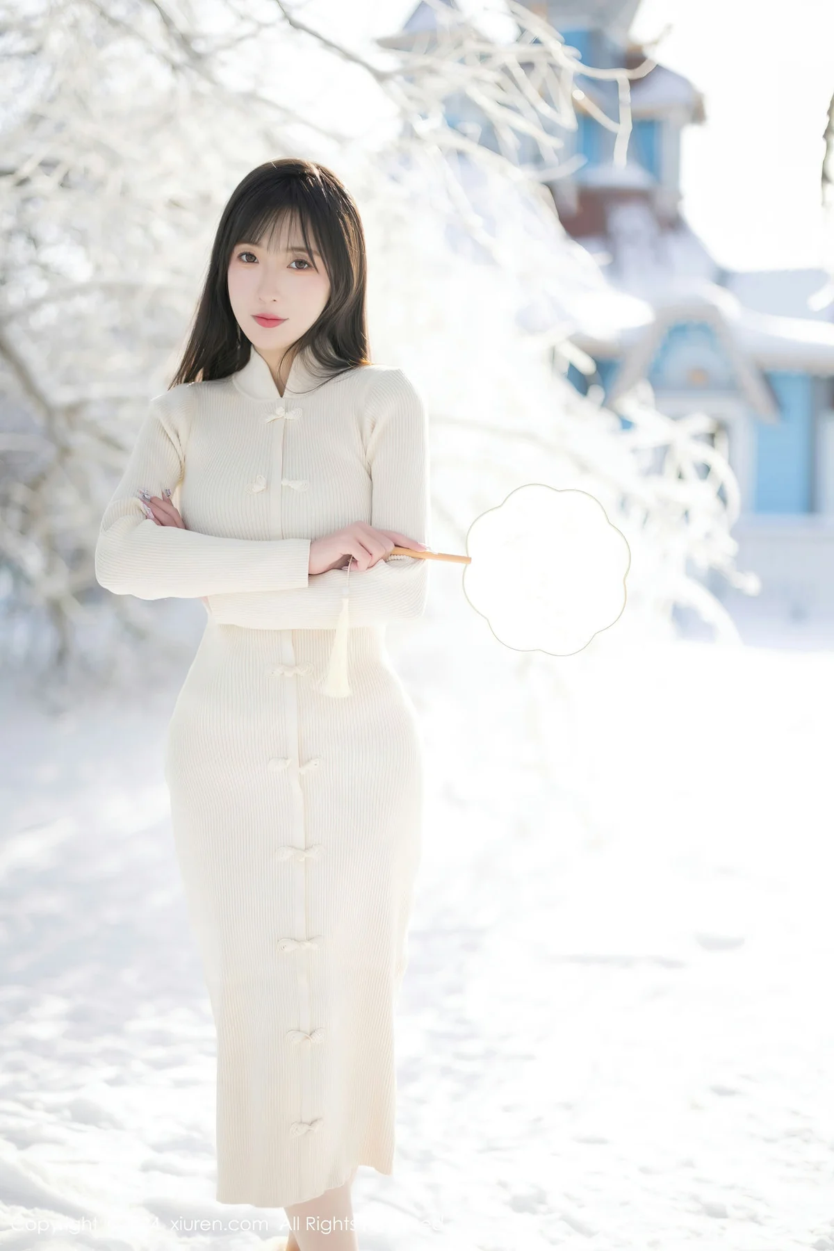 XiuRen 秀人 No.8307  林星阑 迷离的丝足哈尔滨旅拍11 - 5