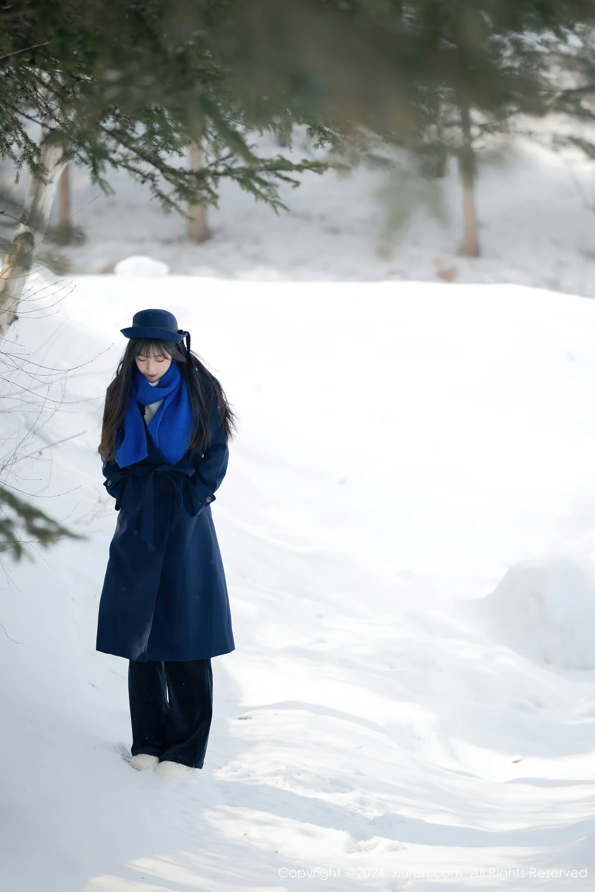 XiuRen 秀人 No.8325 林星阑 黑色蕾丝情趣内衣哈尔滨旅拍1 - 6