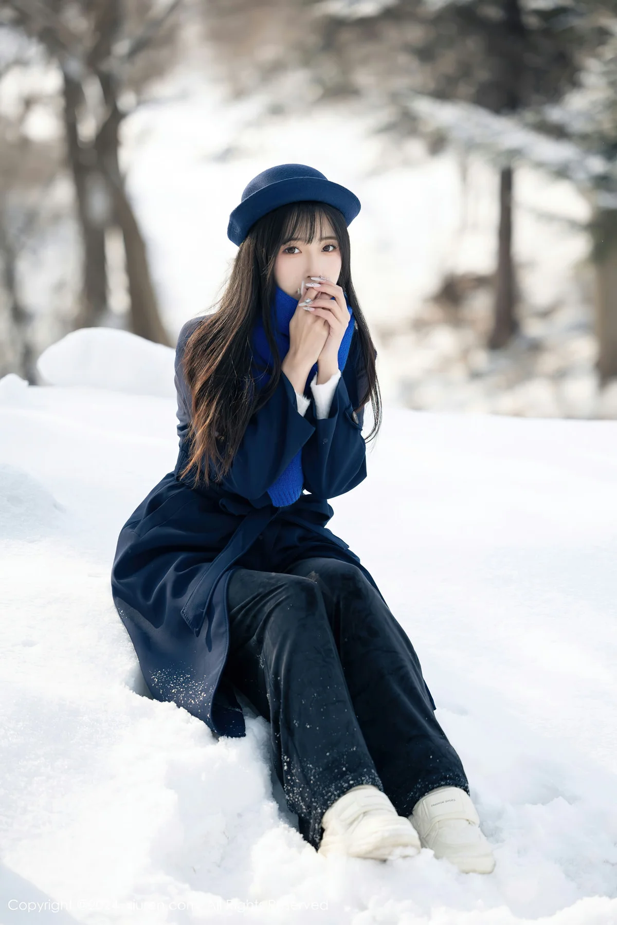 XiuRen 秀人 No.8325 林星阑 黑色蕾丝情趣内衣哈尔滨旅拍1 - 7