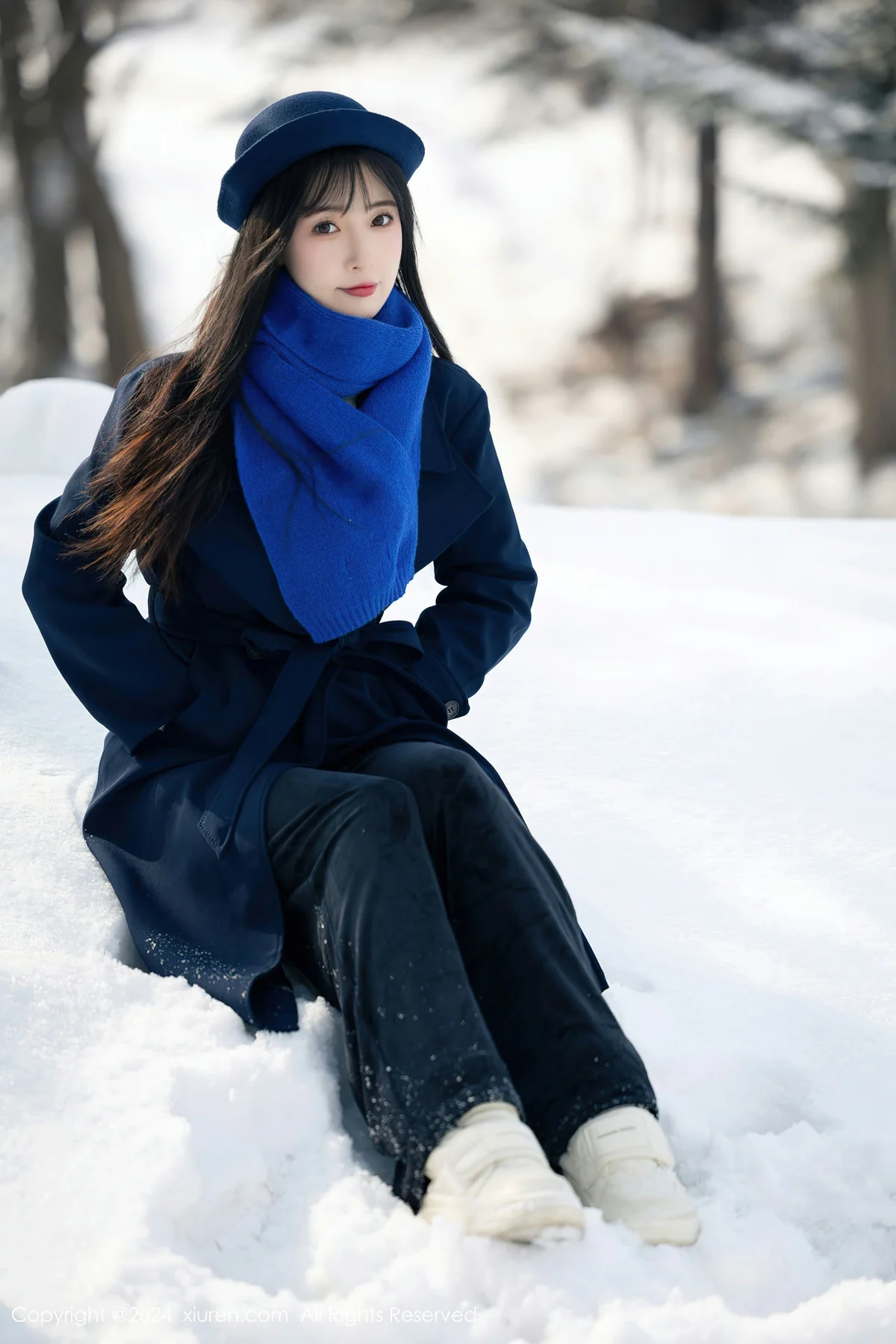 XiuRen 秀人 No.8325 林星阑 黑色蕾丝情趣内衣哈尔滨旅拍1 - 9