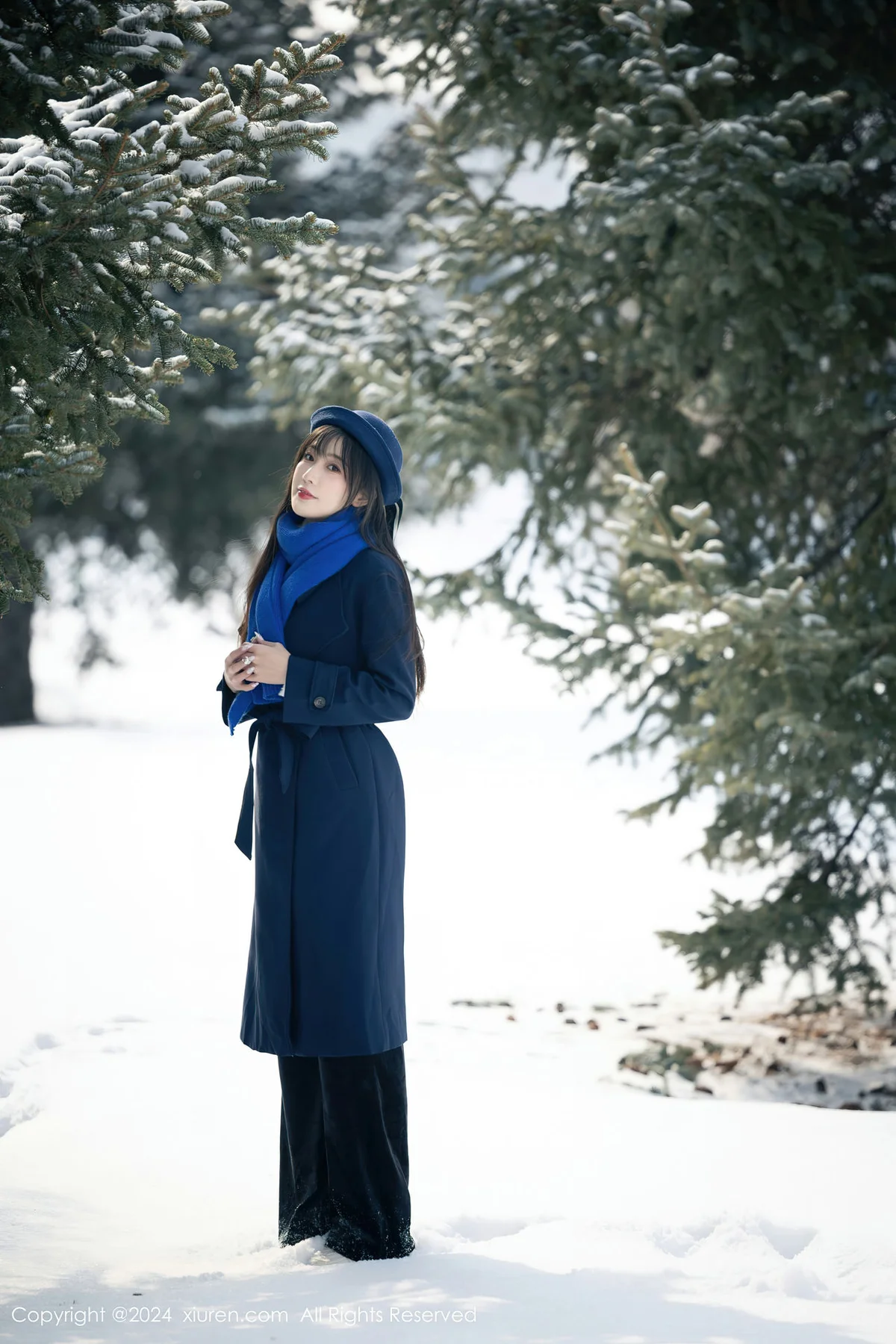 XiuRen 秀人 No.8325 林星阑 黑色蕾丝情趣内衣哈尔滨旅拍1 - 6