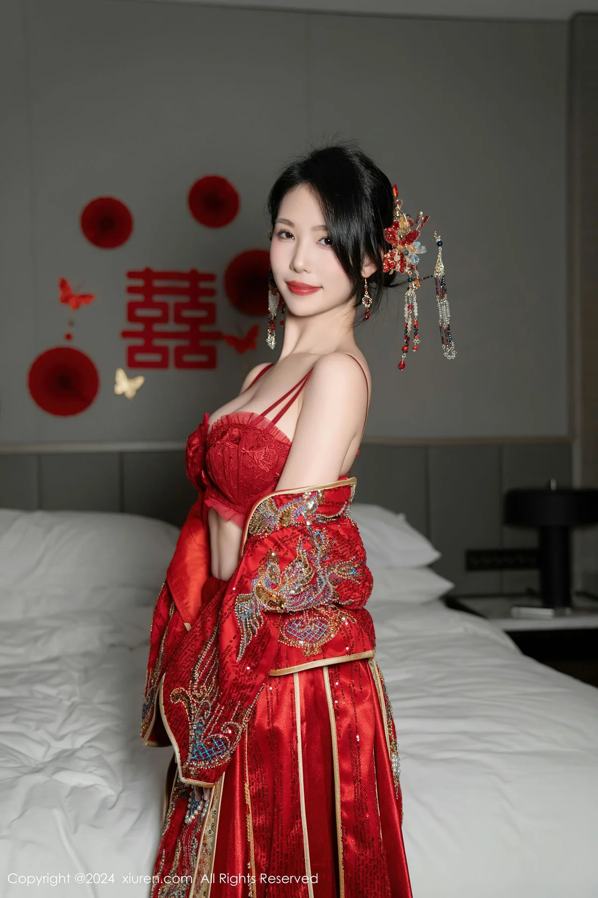 XiuRen 秀人 No.8376 利世 主题新婚之夜性感写真111 - 3