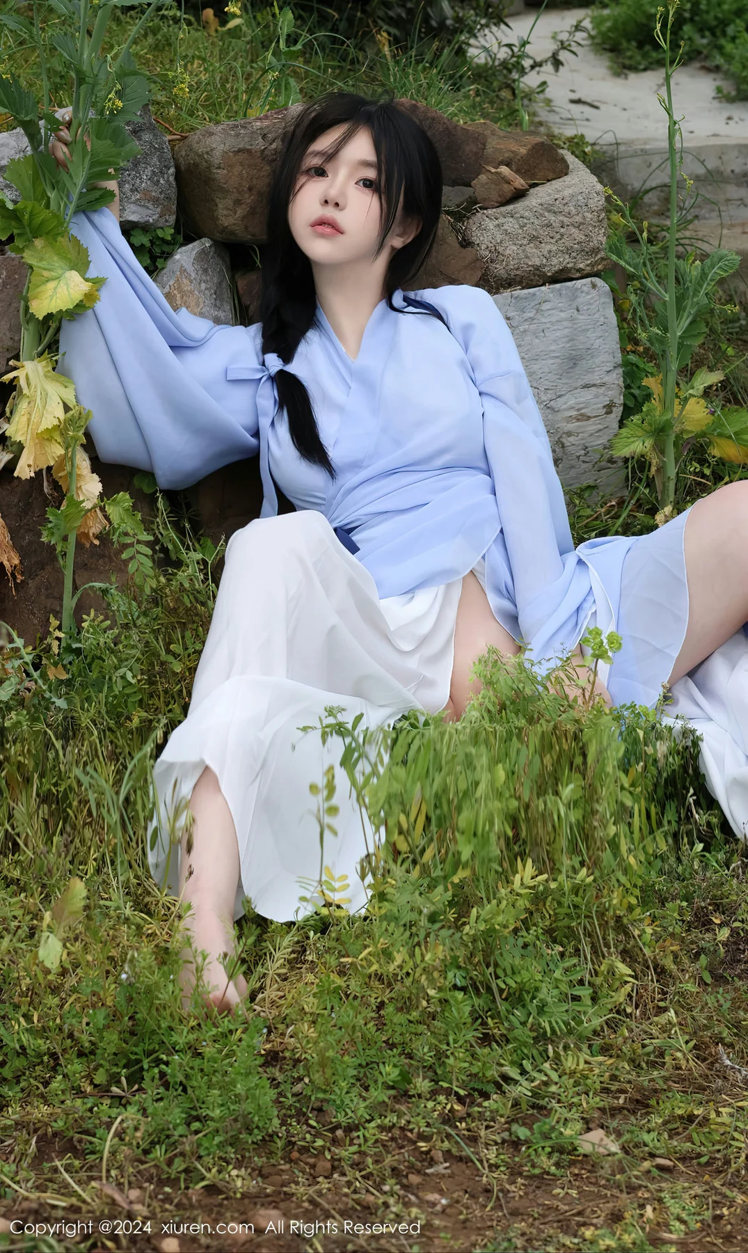 XiuRen 秀人 No.8386 小薯条nienie 白色网袜性感写真111 - 9