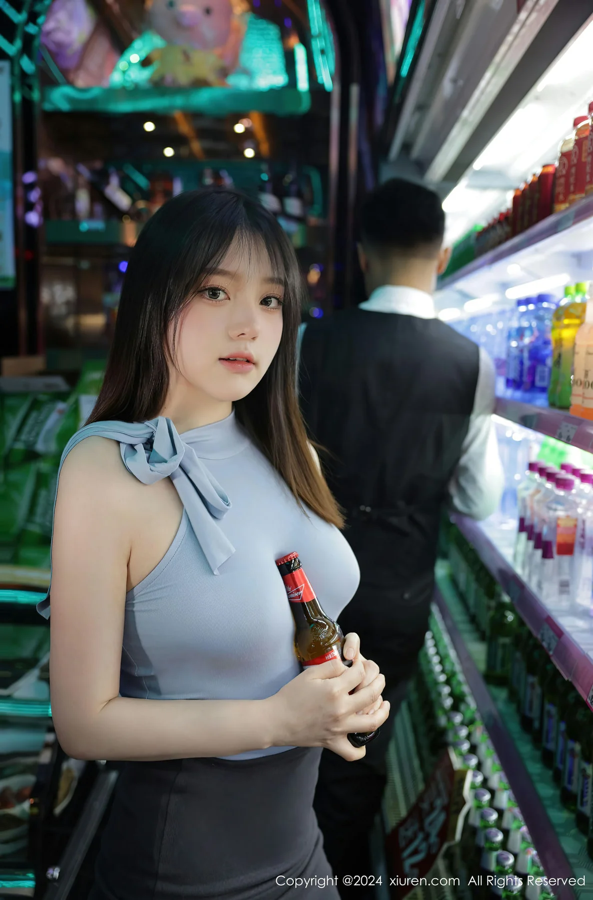 XiuRen 秀人 No.8402 豆瓣酱 KTV场景拍摄性感写真111 - 2