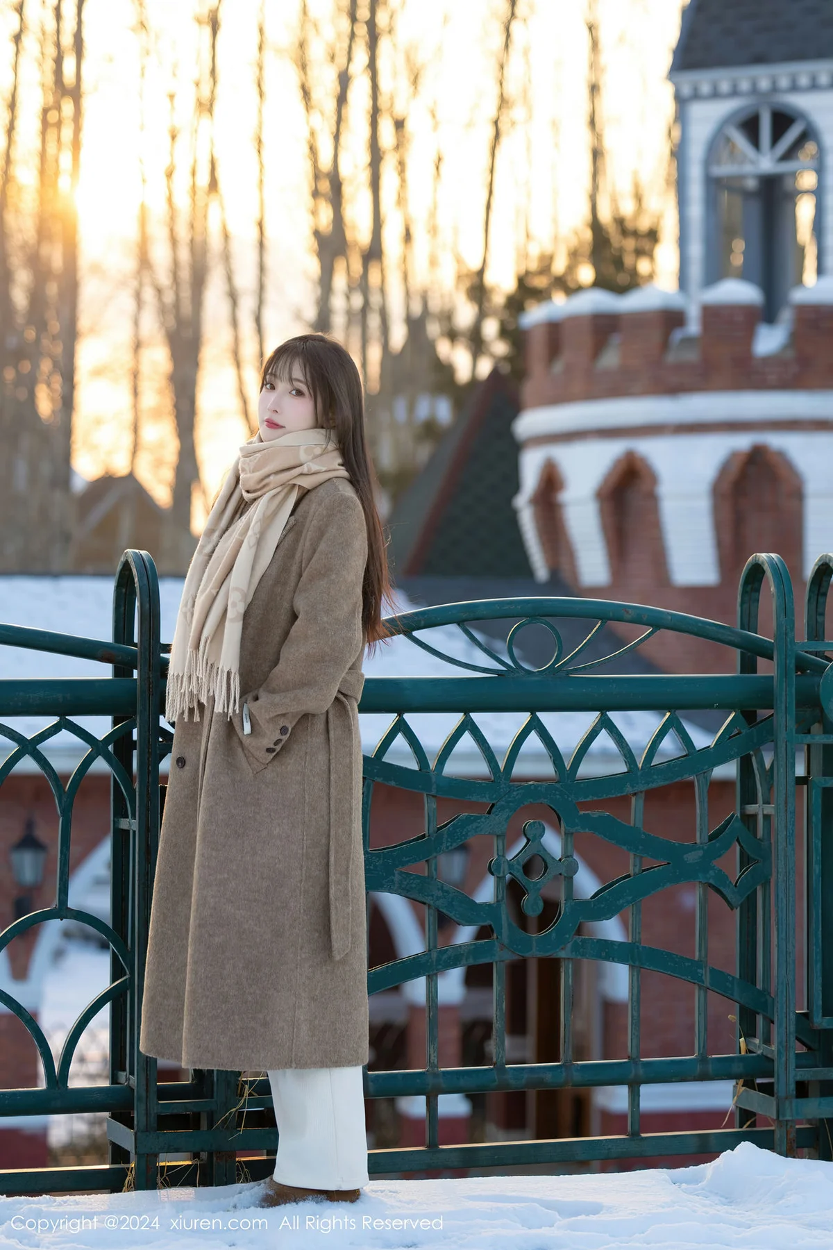 XiuRen 秀人 No.8409 林星阑 白色连体衣哈尔滨旅拍1 - 6