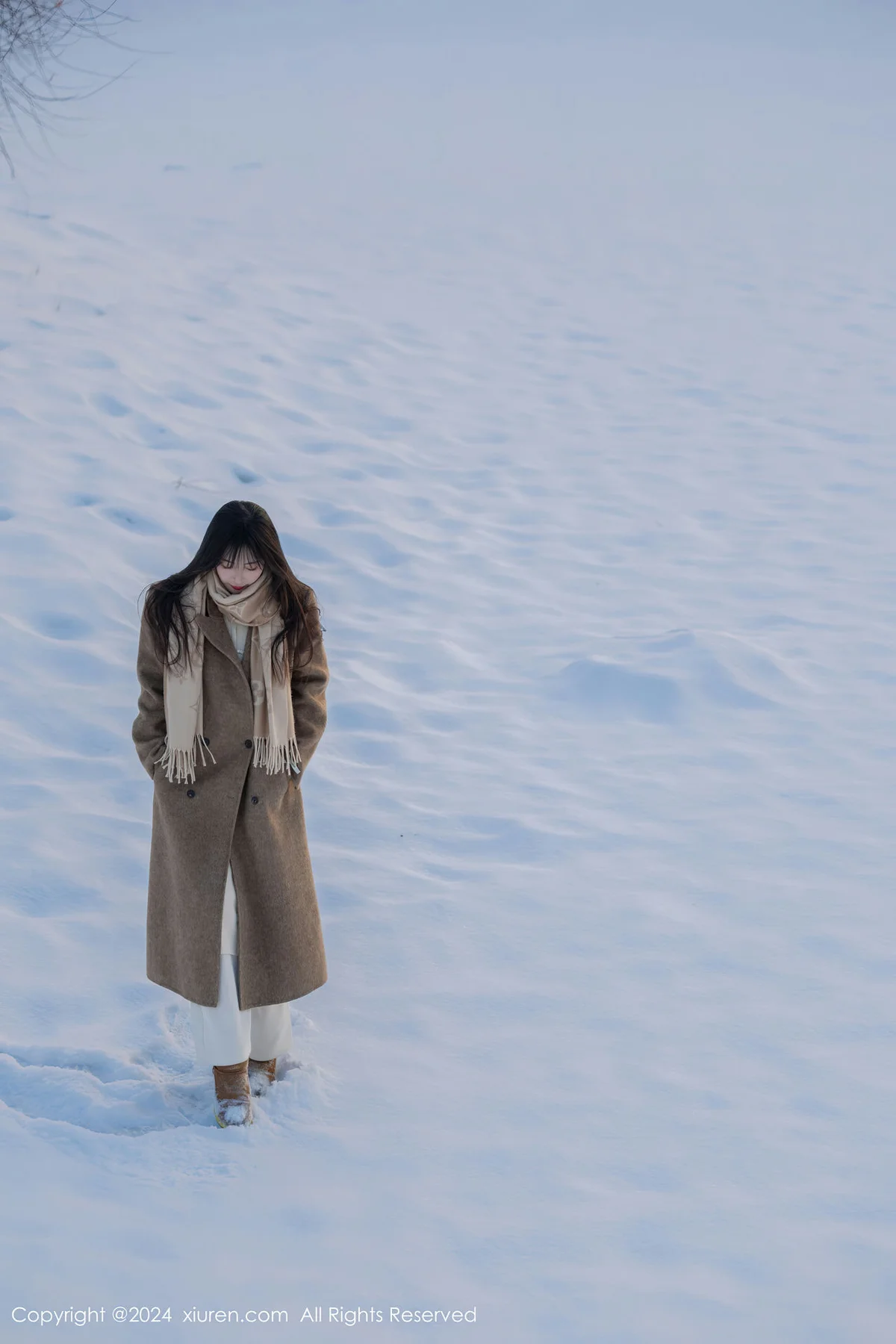 XiuRen 秀人 No.8409 林星阑 白色连体衣哈尔滨旅拍1 - 8