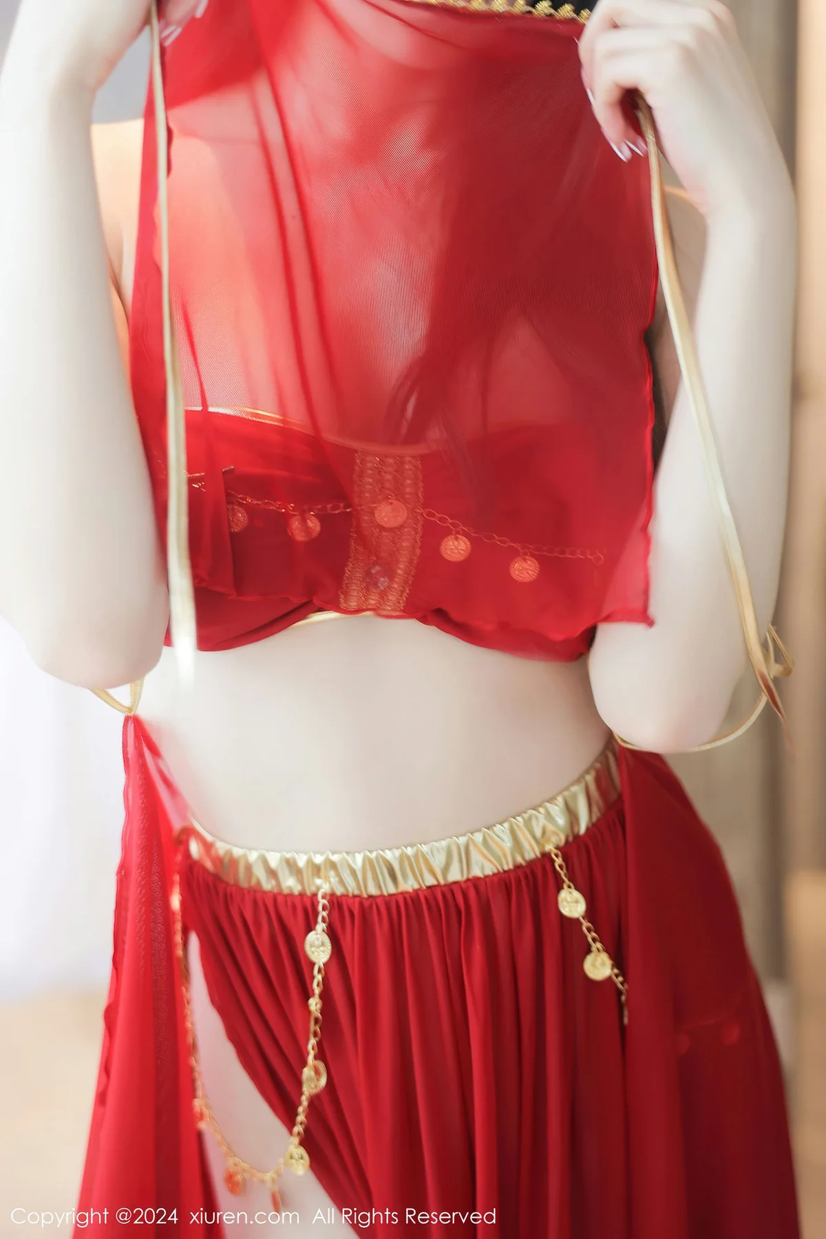 XiuRen 秀人 No.8420 清妙 红色舞裙性感写真11 - 8