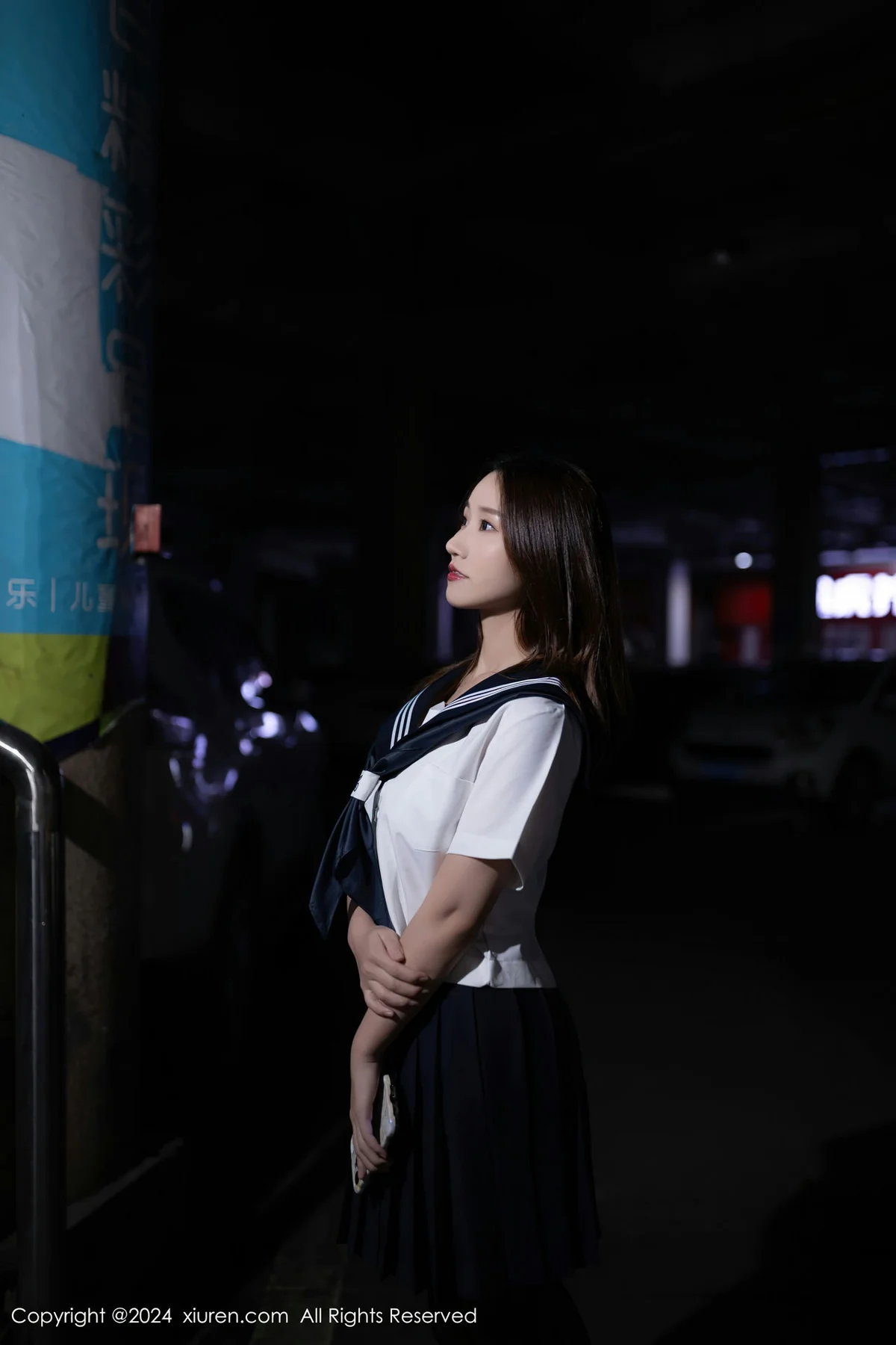 XiuRen 秀人 No.8443 杏子Yada 天台捆绑主题拍摄性感写真 - 3