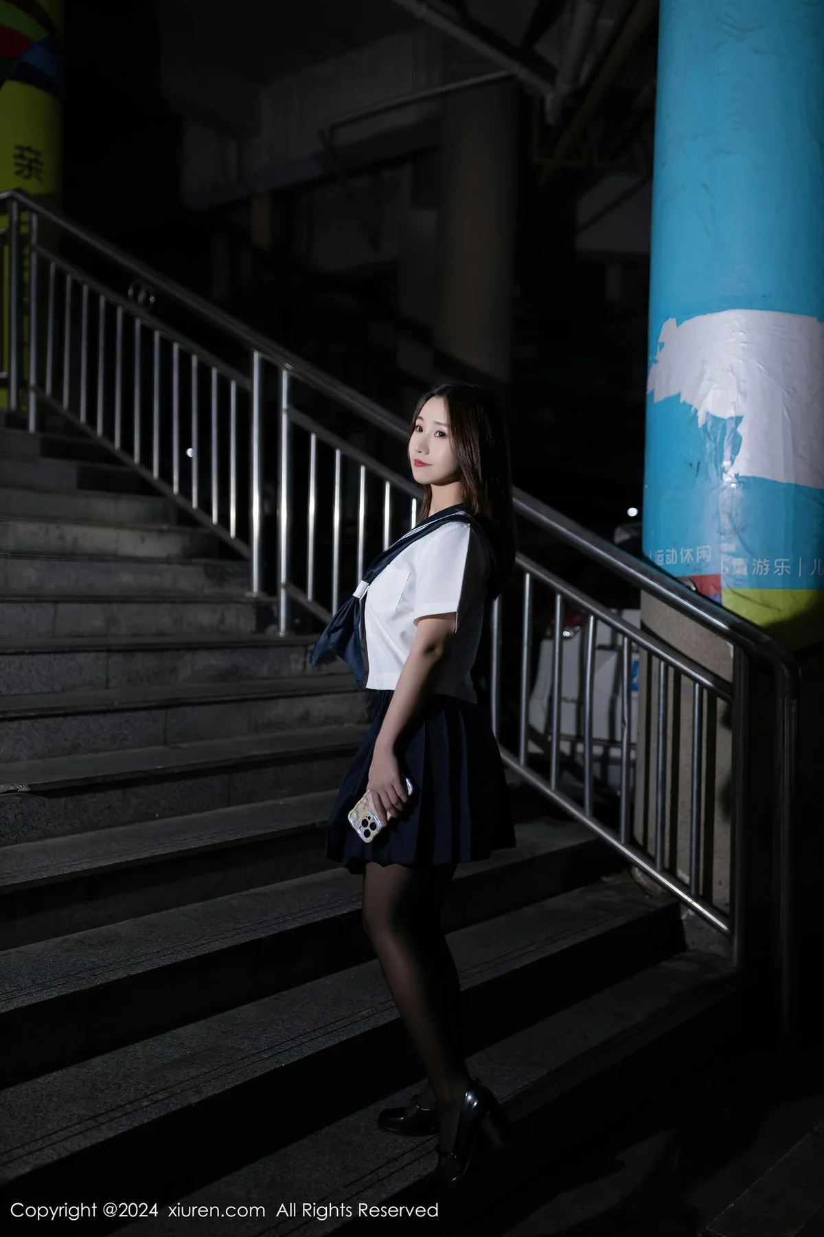 XiuRen 秀人 No.8443 杏子Yada 天台捆绑主题拍摄性感写真 - 5