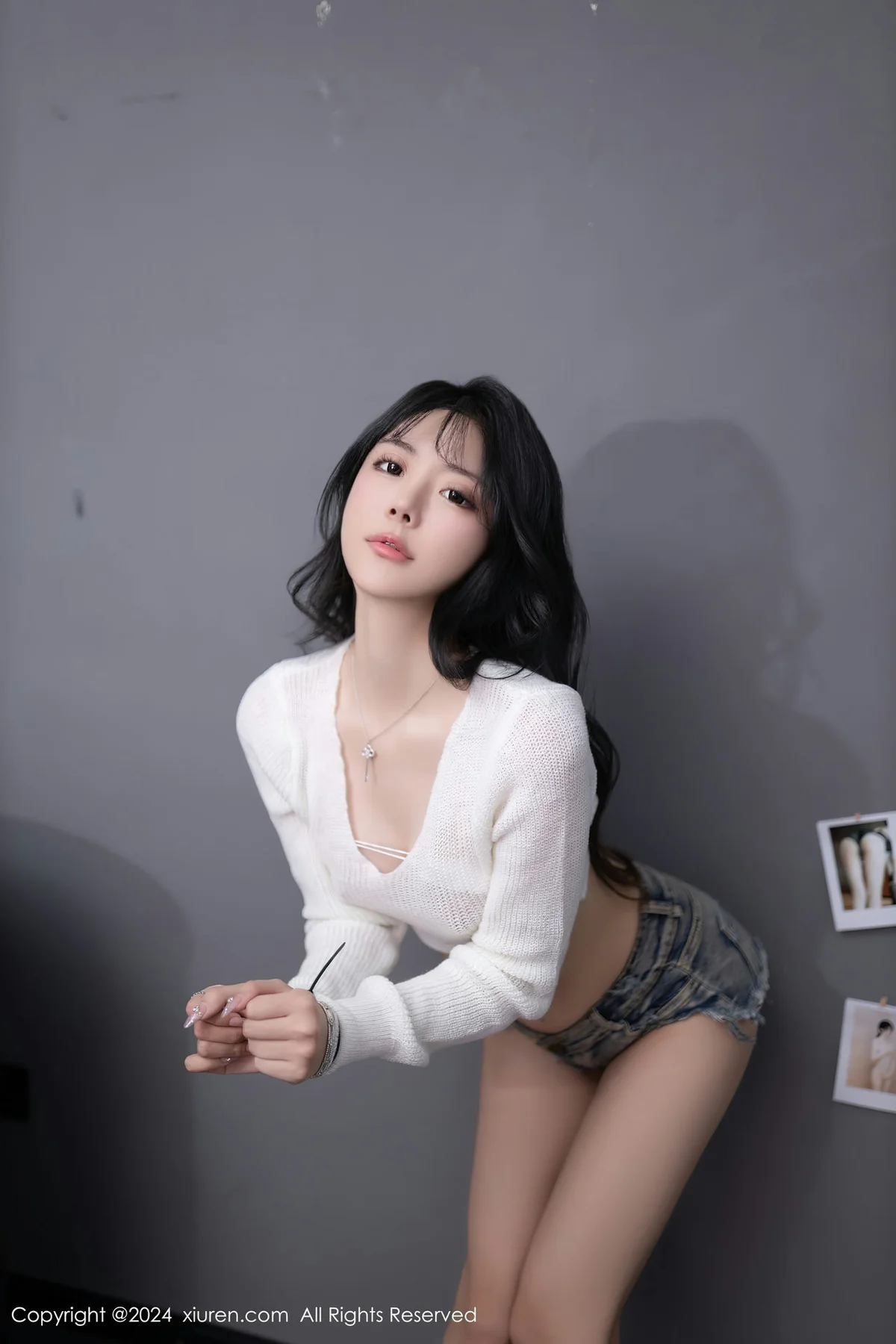 XiuRen 秀人 No.8458 幼幼 牛仔短裤性感写真1 - 10