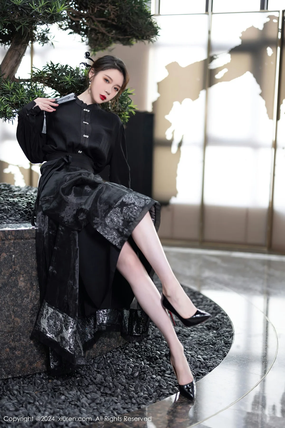 XiuRen 秀人 No.8465 梦心玥  白色轻透性感写真3 - 6