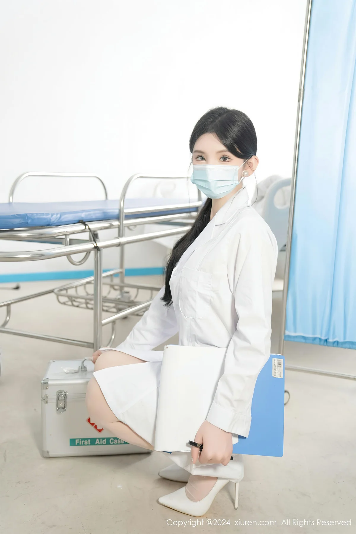 XiuRen 秀人 No.8481 周于希Sally 主题《女医生的特殊治疗》1 - 10