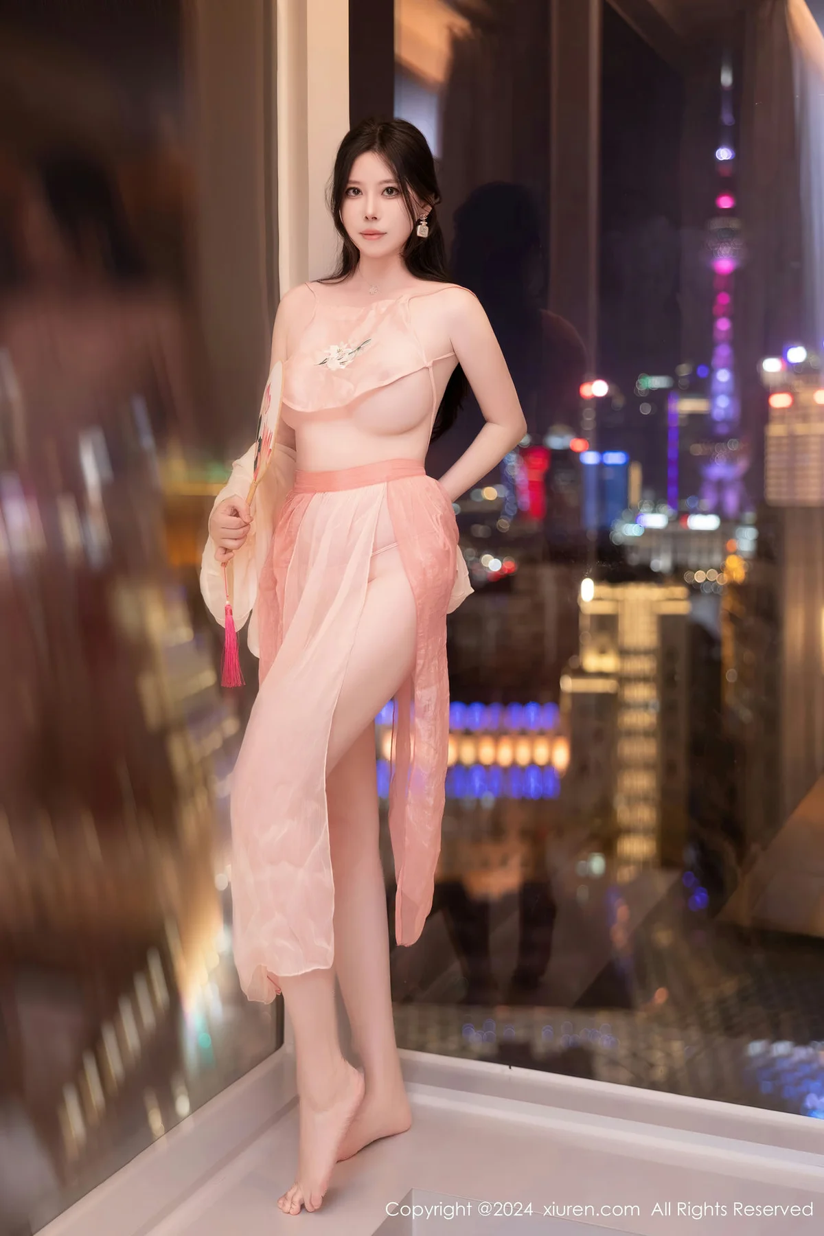 XiuRen 秀人 No.8503 白茹雪 粉色古装性感写真22 - 3