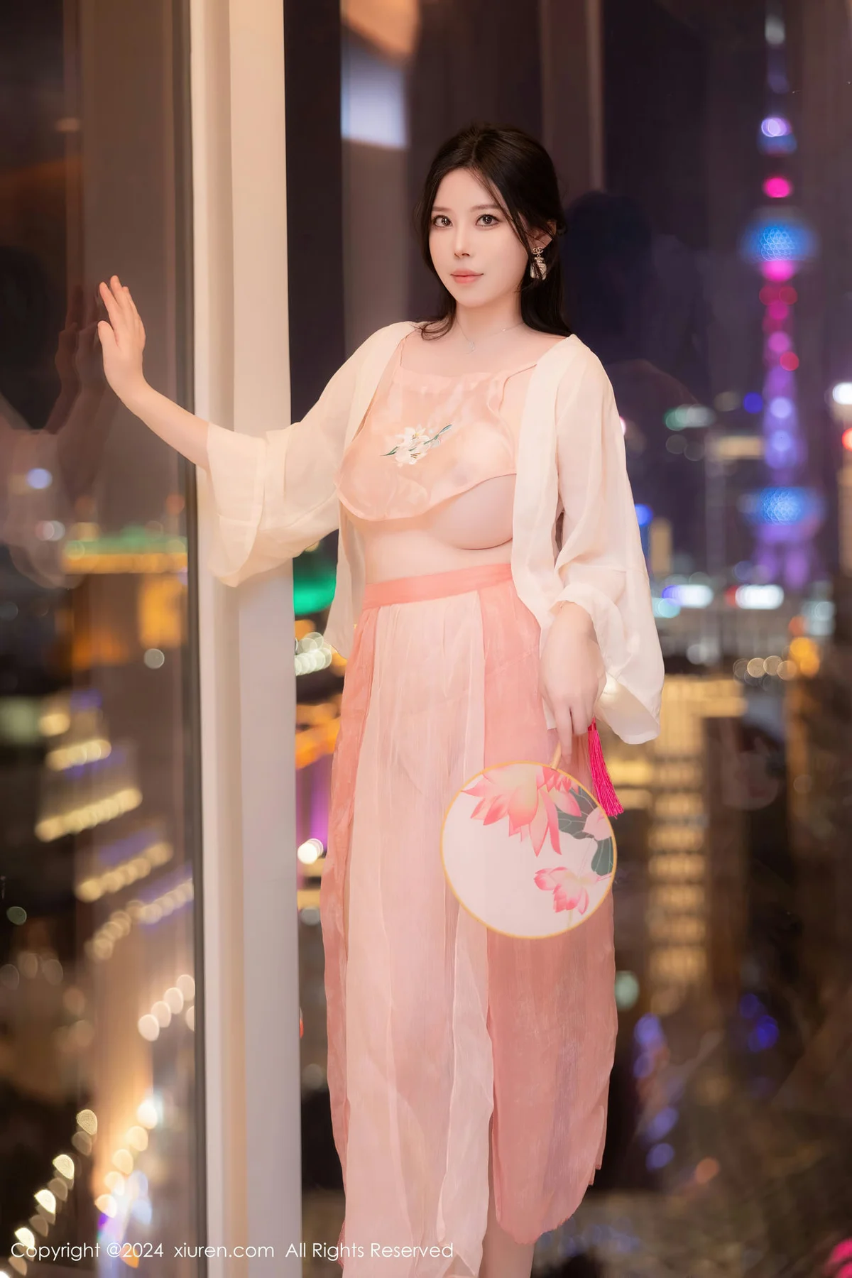 XiuRen 秀人 No.8503 白茹雪 粉色古装性感写真22 - 5