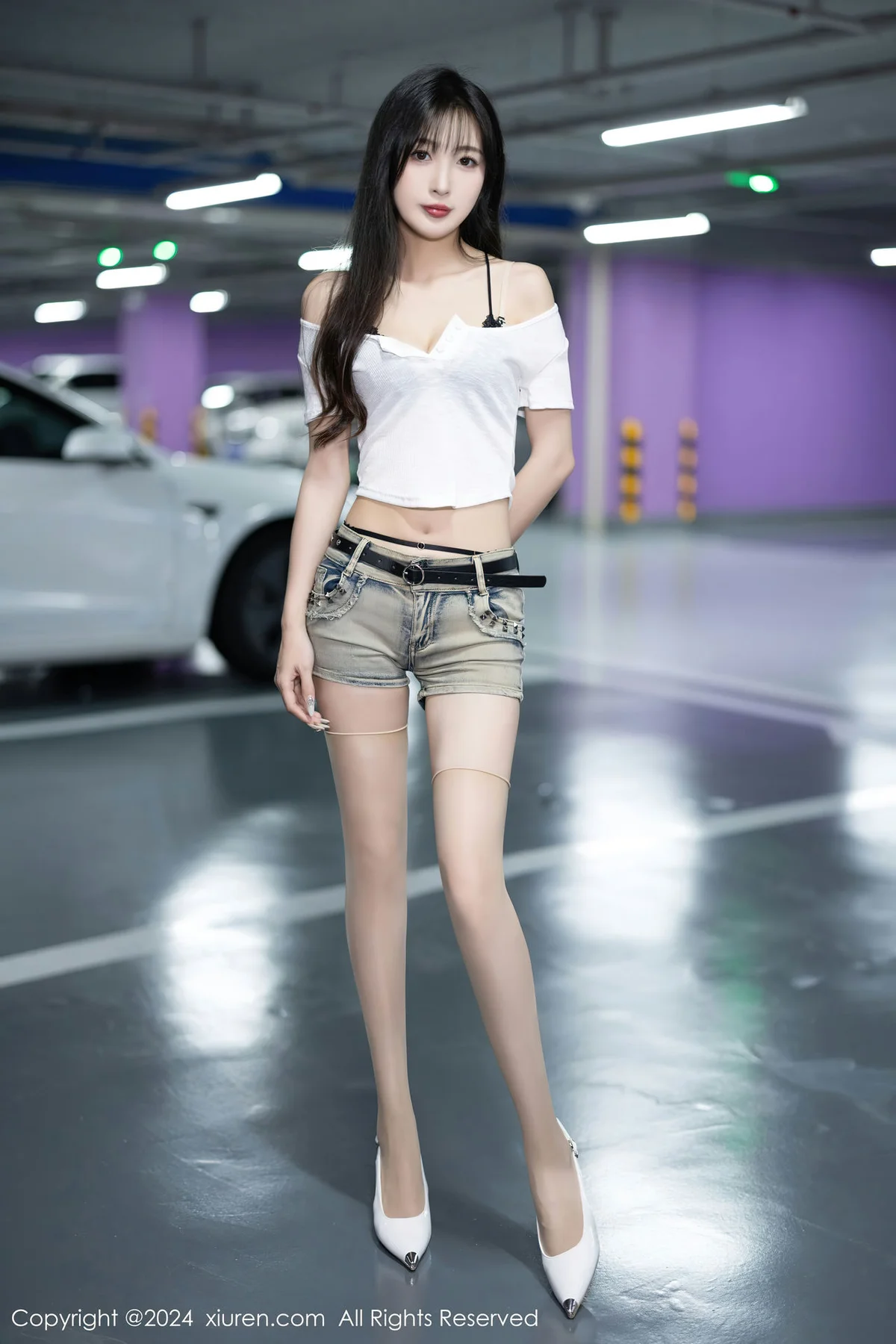 XiuRen 秀人 No.8504 林星阑 黑色蕾丝内衣性感写真2 - 2