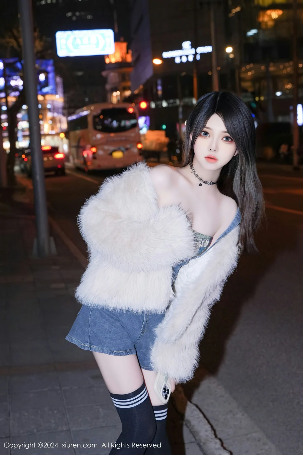 XiuRen 秀人 No.8508 林月月 诱惑抹胸背带性感写真3 - 2